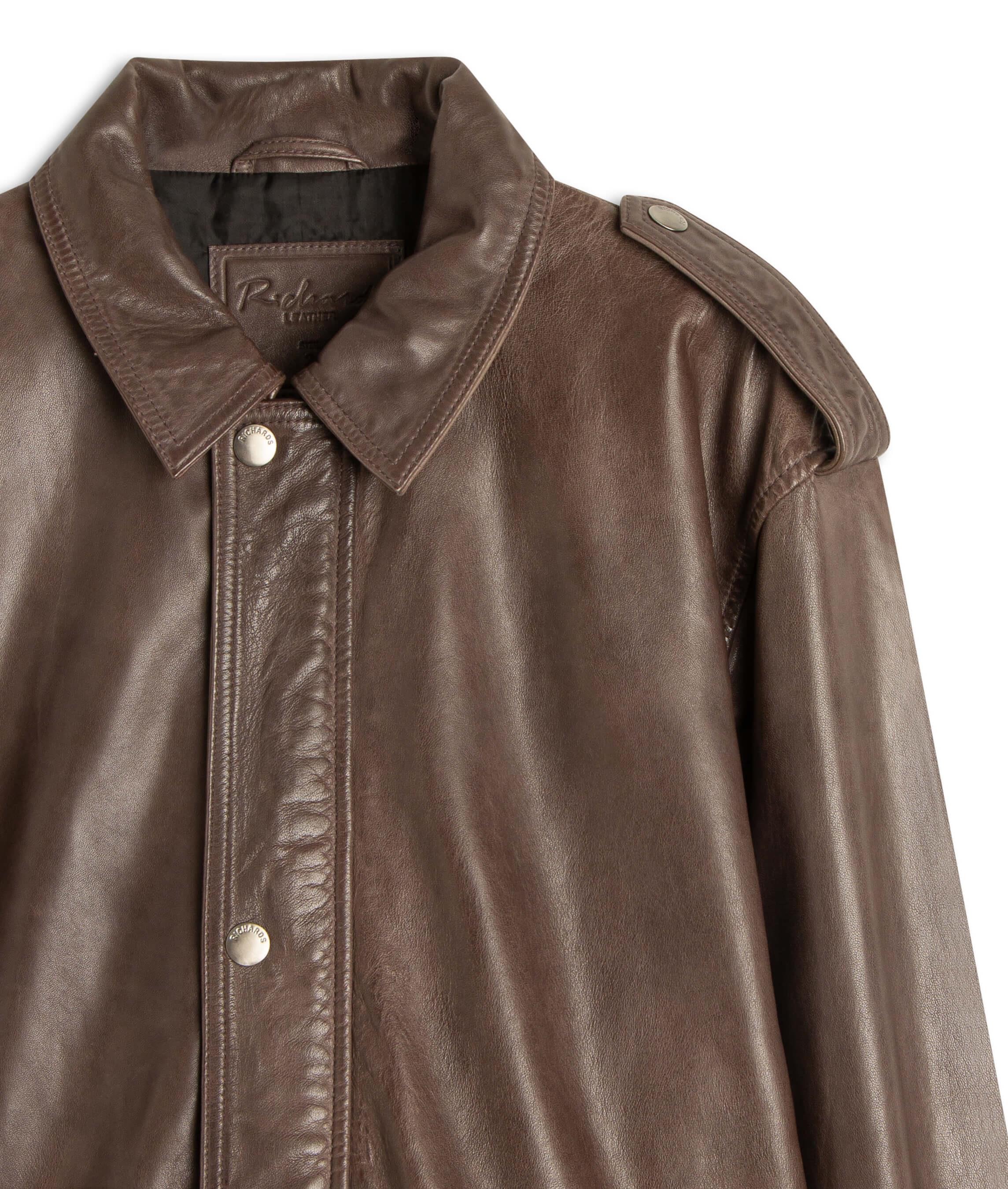 Jaqueta Biker Leather Grafite
