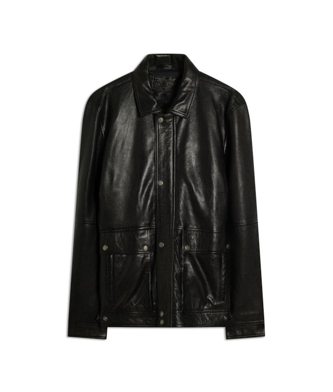 Jaqueta Biker Leather Preto