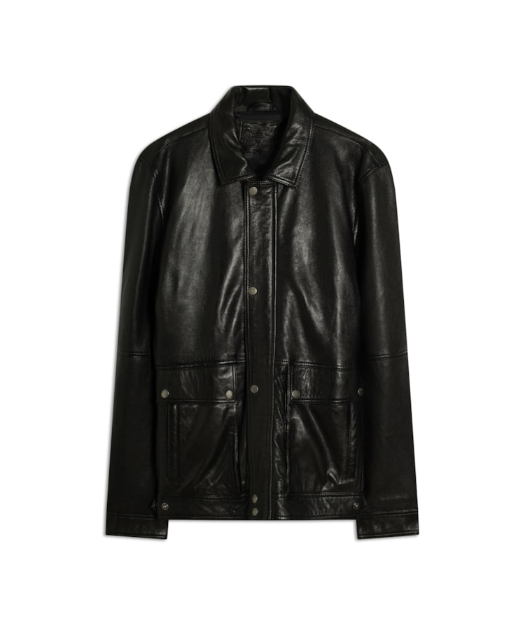 Jaqueta Biker Leather Preto