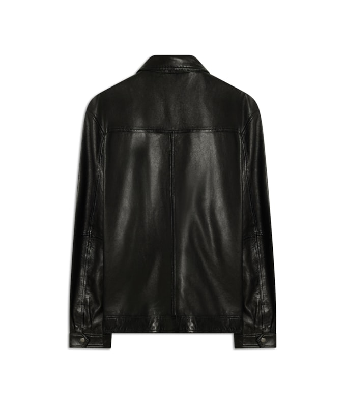 Jaqueta Biker Leather Preto