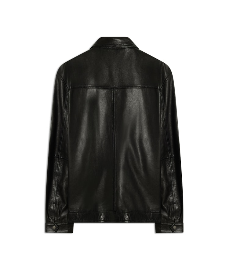 Jaqueta Biker Leather Preto