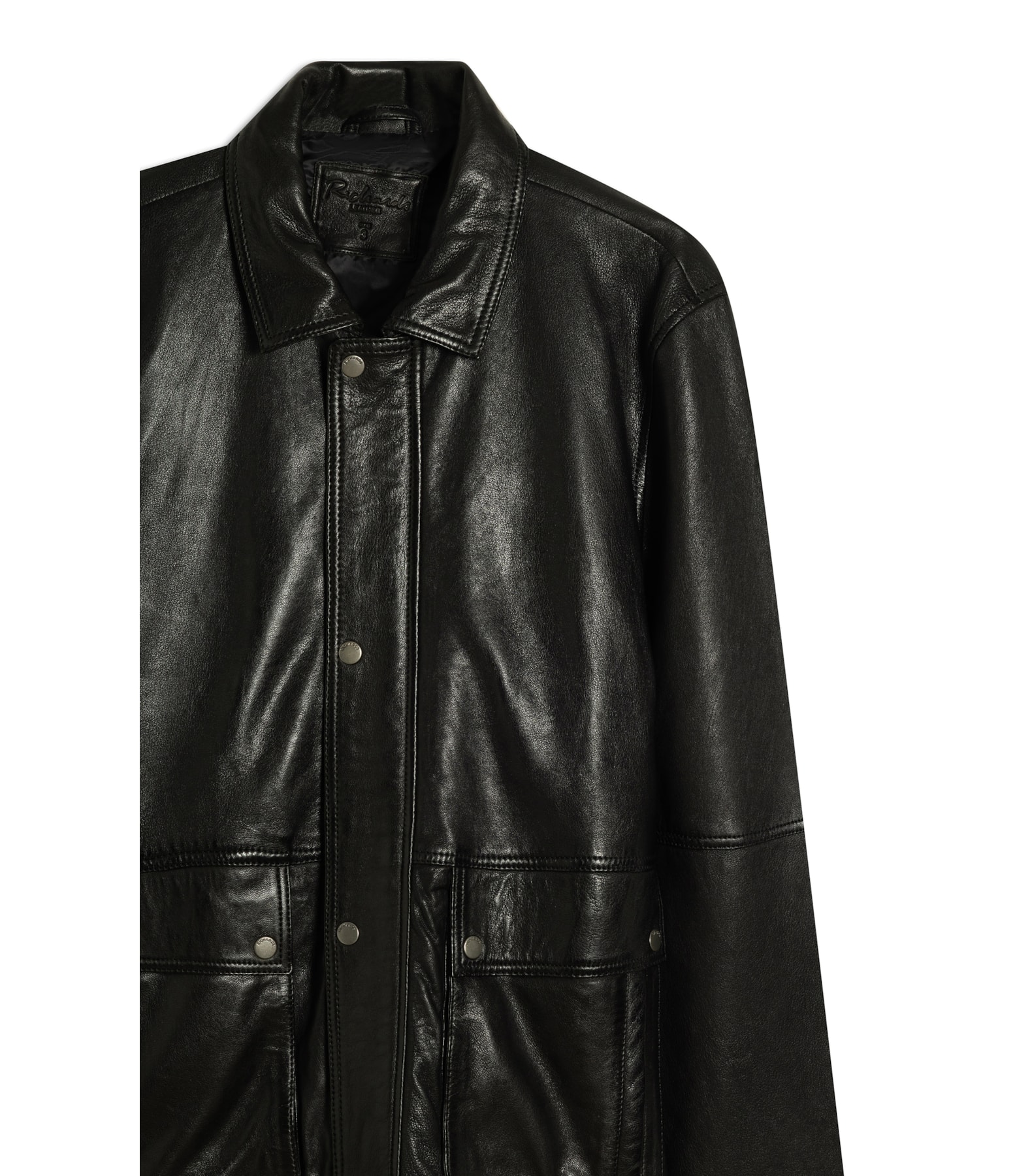 Jaqueta Biker Leather Preto