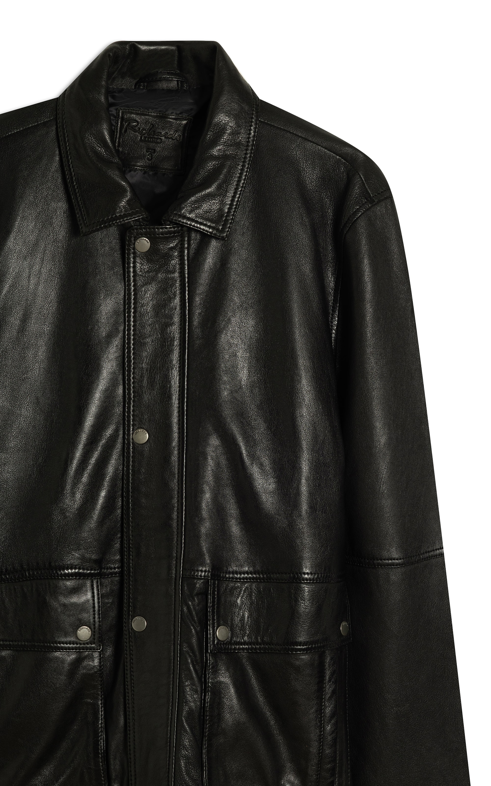 Jaqueta Biker Leather Preto