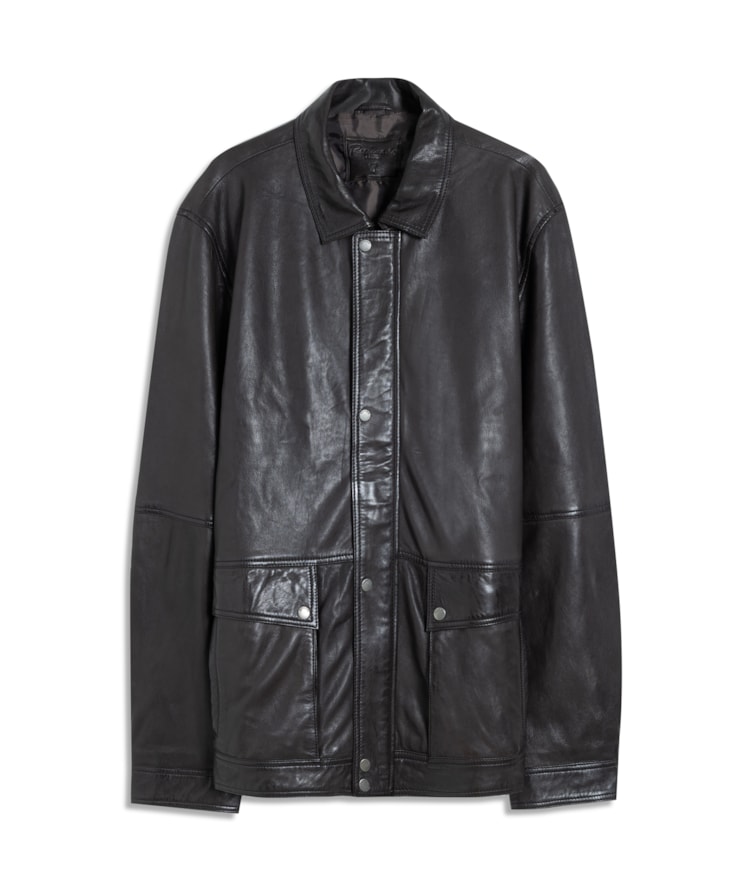 Jaqueta Biker Leather Tabaco