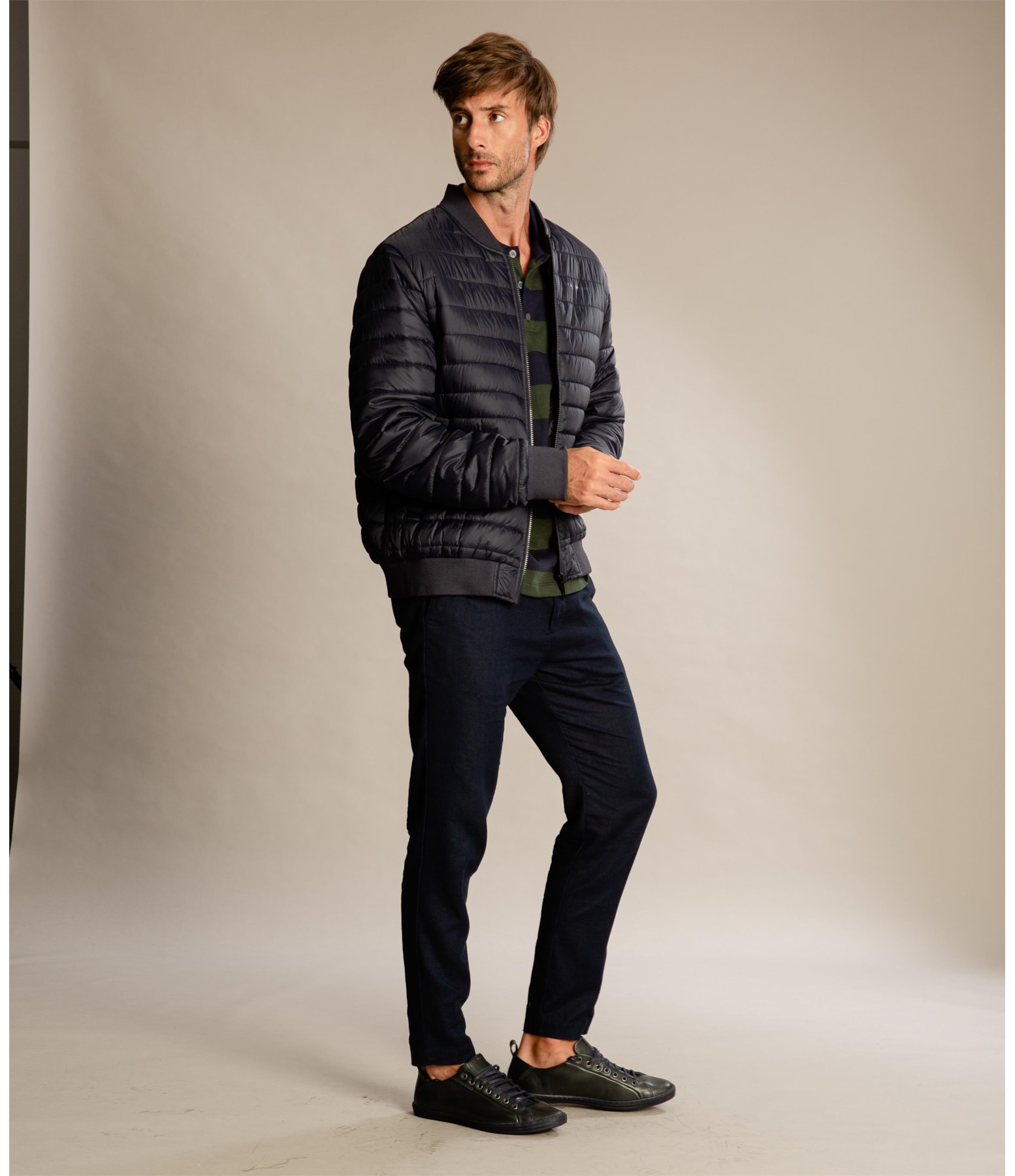 Jaqueta Bomber Mex Dark Navy
