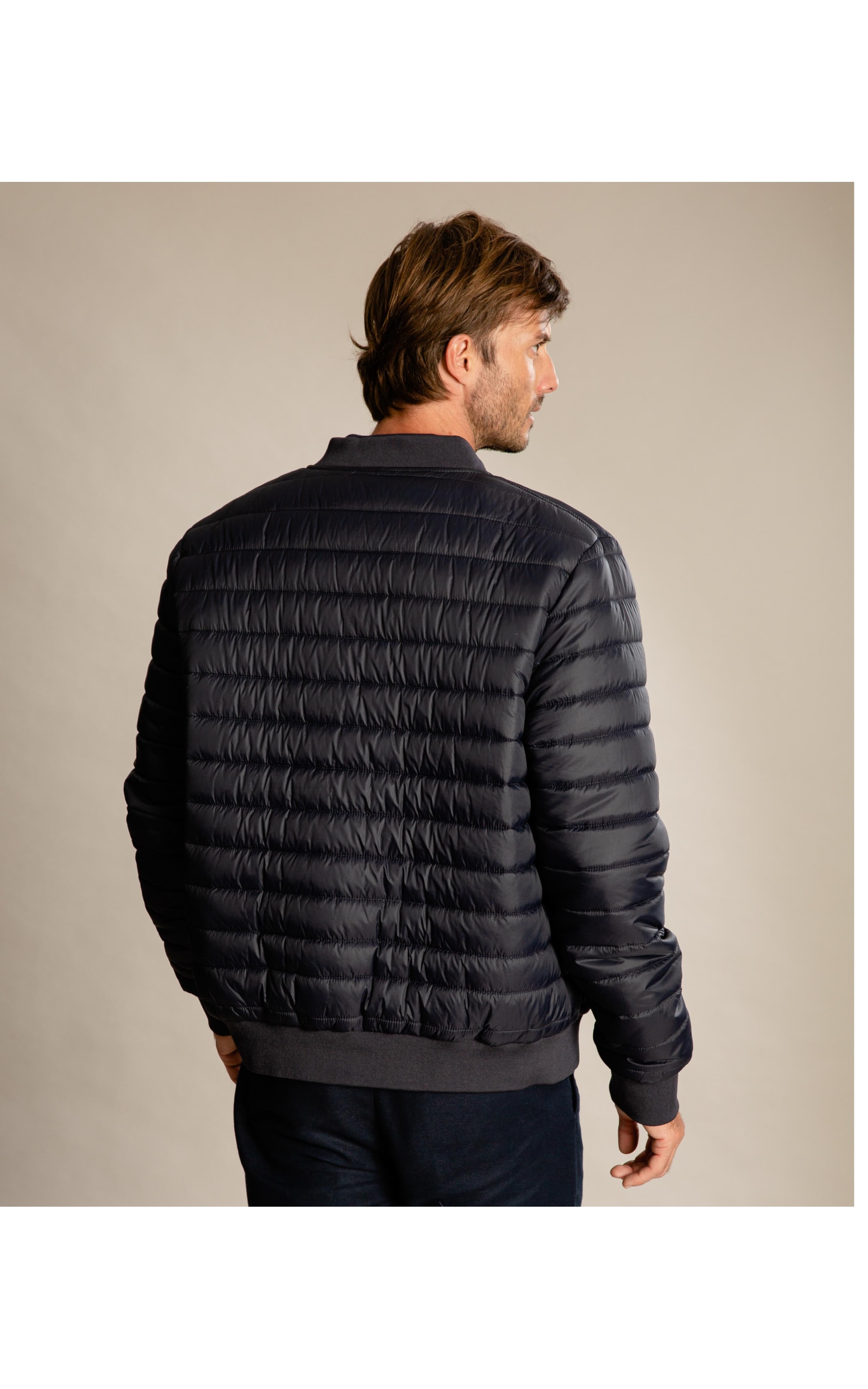 Jaqueta Bomber Mex Dark Navy