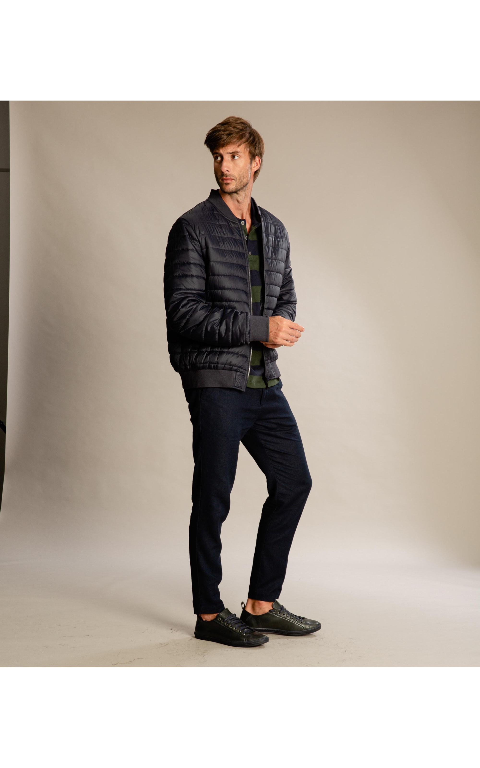 Jaqueta Bomber Mex Dark Navy