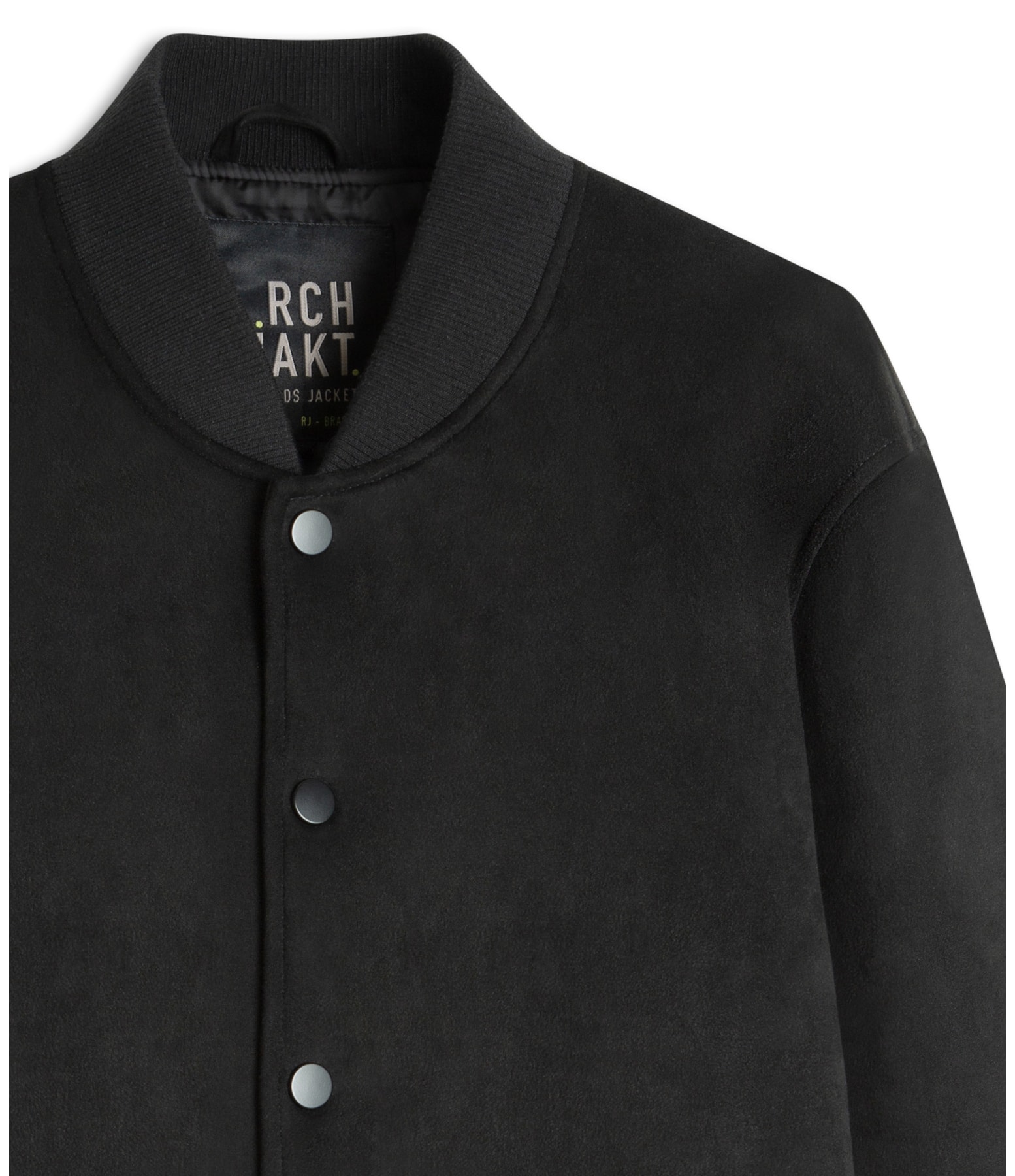 Jaqueta Bomber Suede Preto