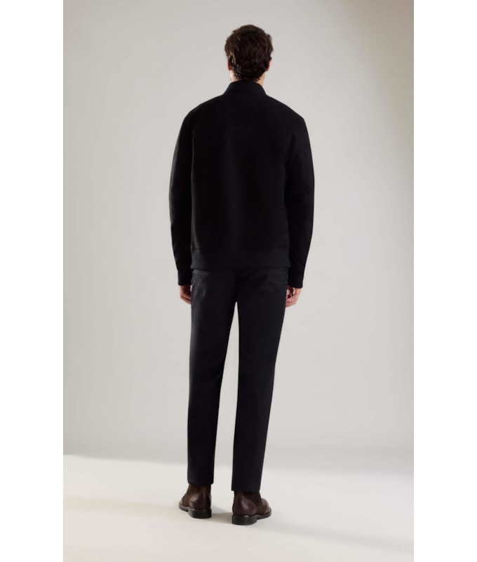 Jaqueta Bomber Suede Preto