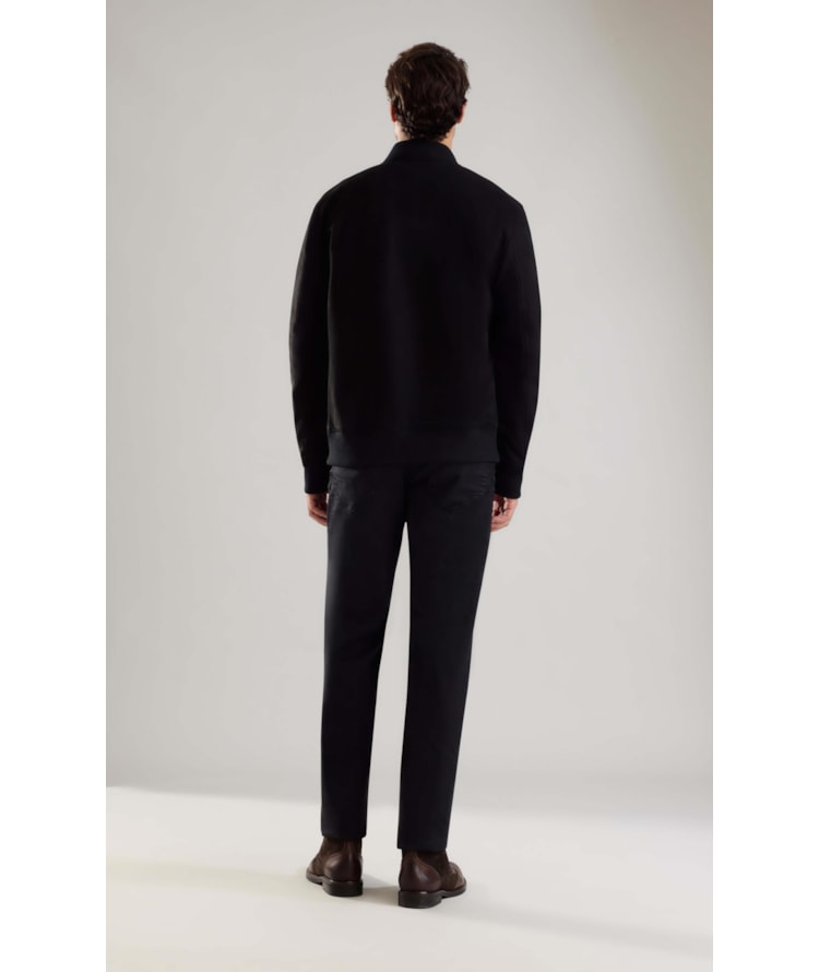 Jaqueta Bomber Suede Preto