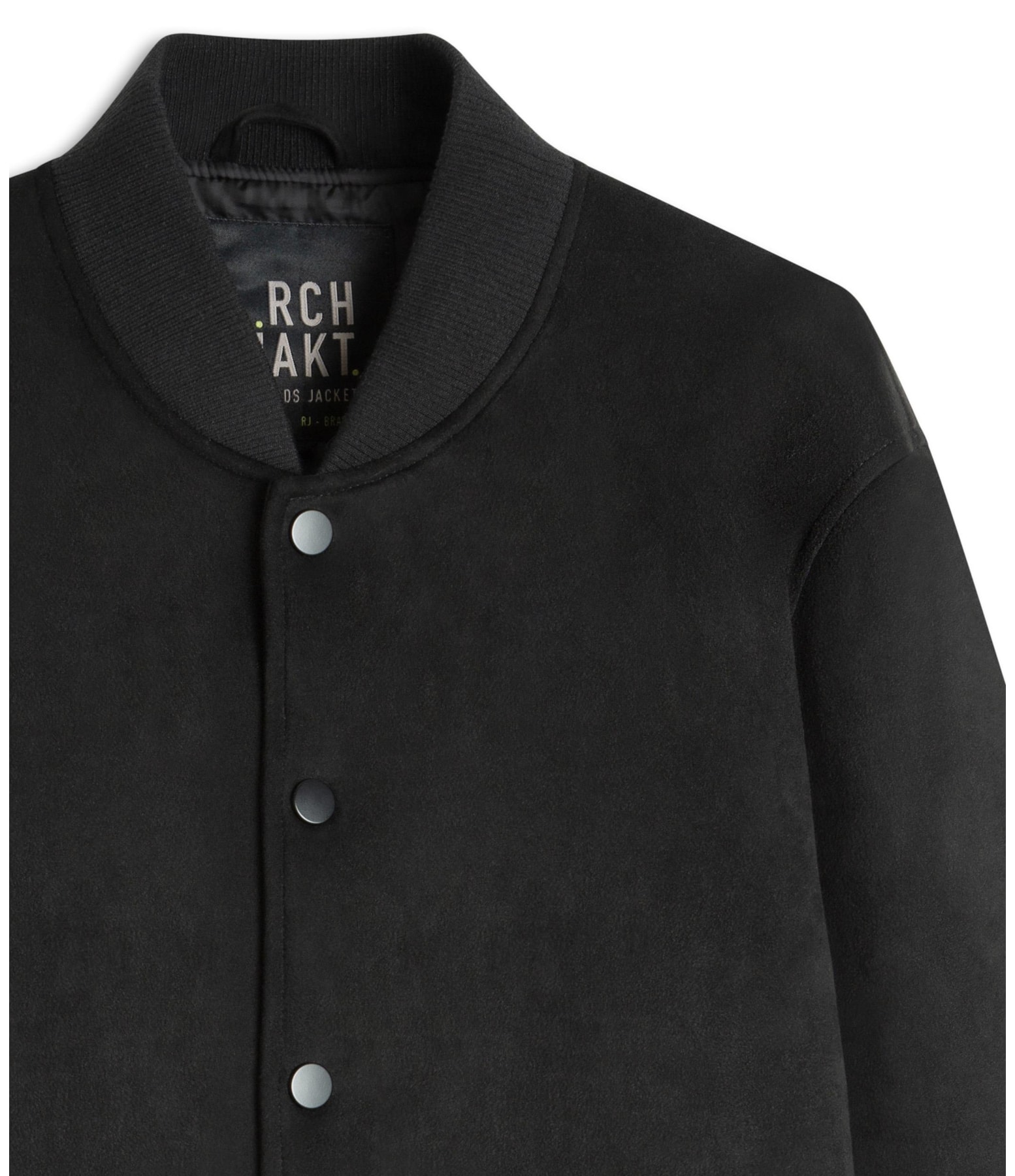 Jaqueta Bomber Suede Preto