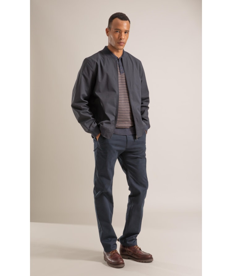 Jaqueta Bomber Tech Pinpoint Dark Navy