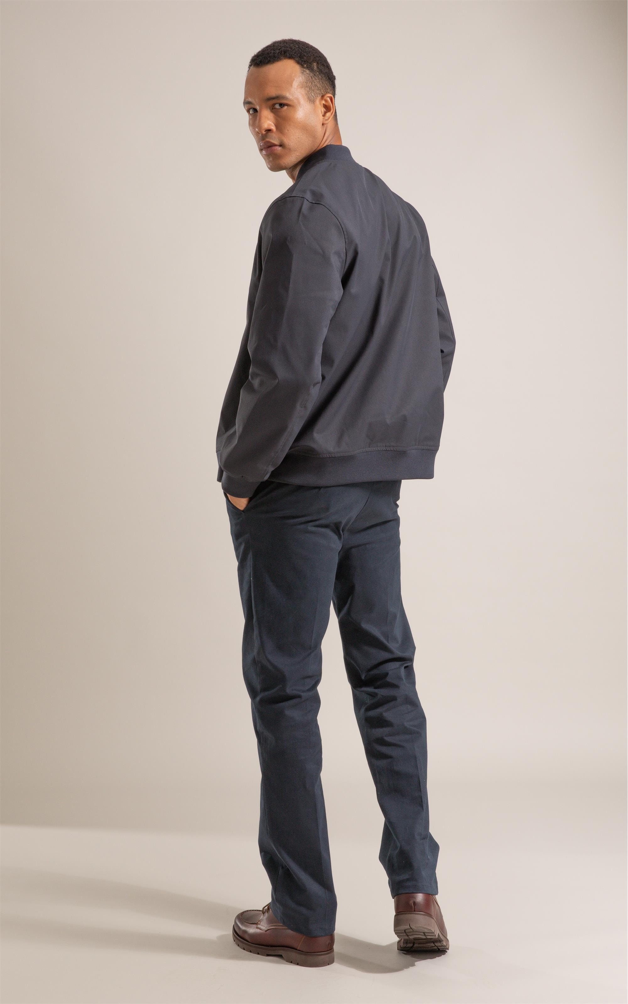 Jaqueta Bomber Tech Pinpoint Dark Navy