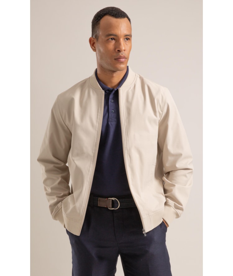 Jaqueta Bomber Tech Pinpoint Gelo