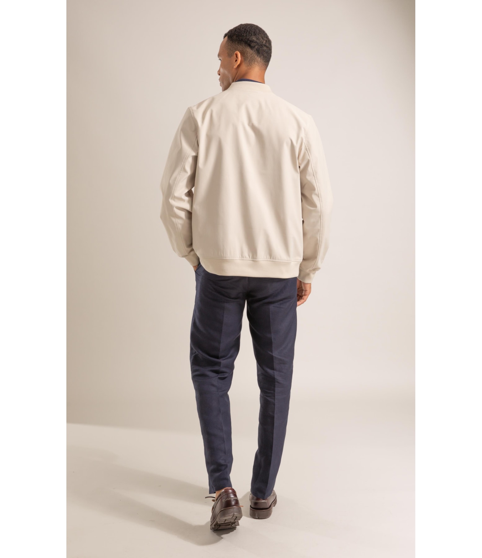 Jaqueta Bomber Tech Pinpoint Gelo