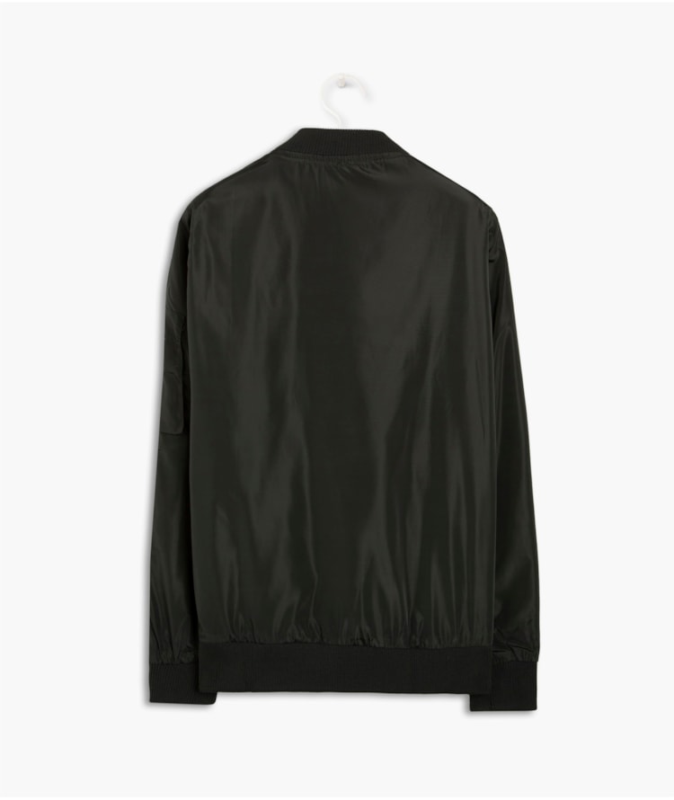 Jaqueta Bomber Verde Escuro
