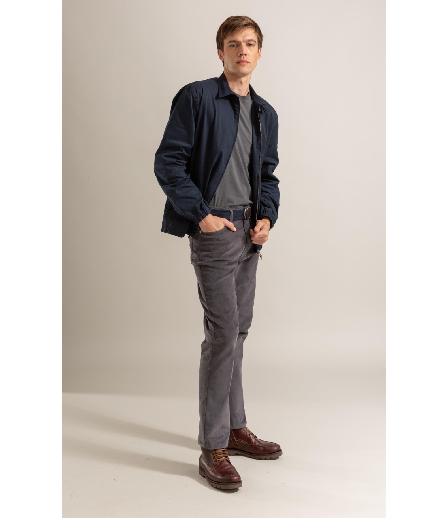 Jaqueta Bomber Vm Dark Navy