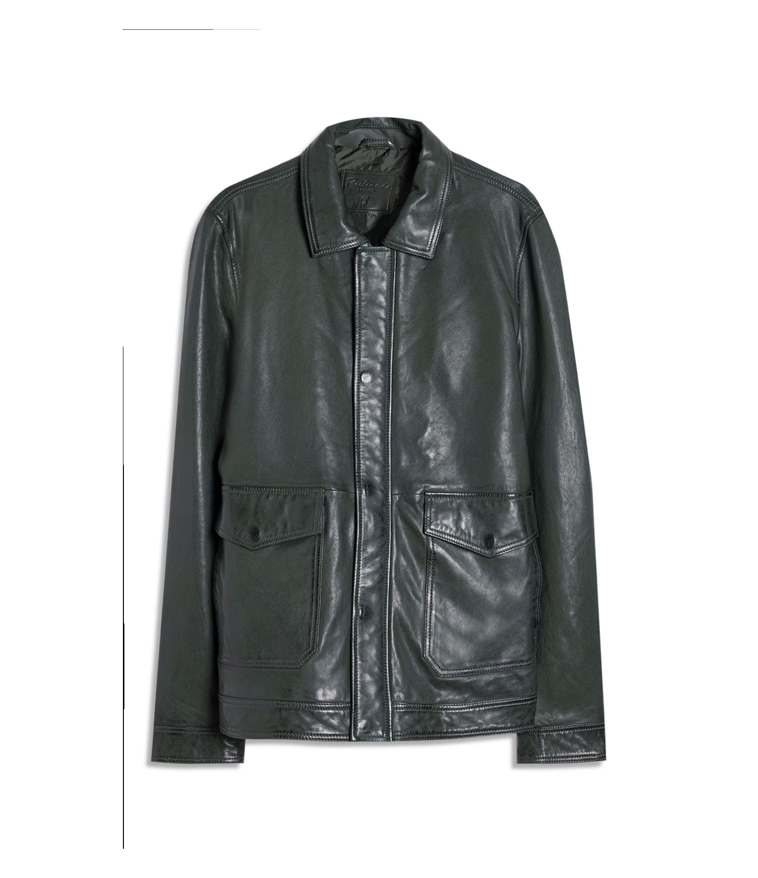 Jaqueta Brian Leather Bottle