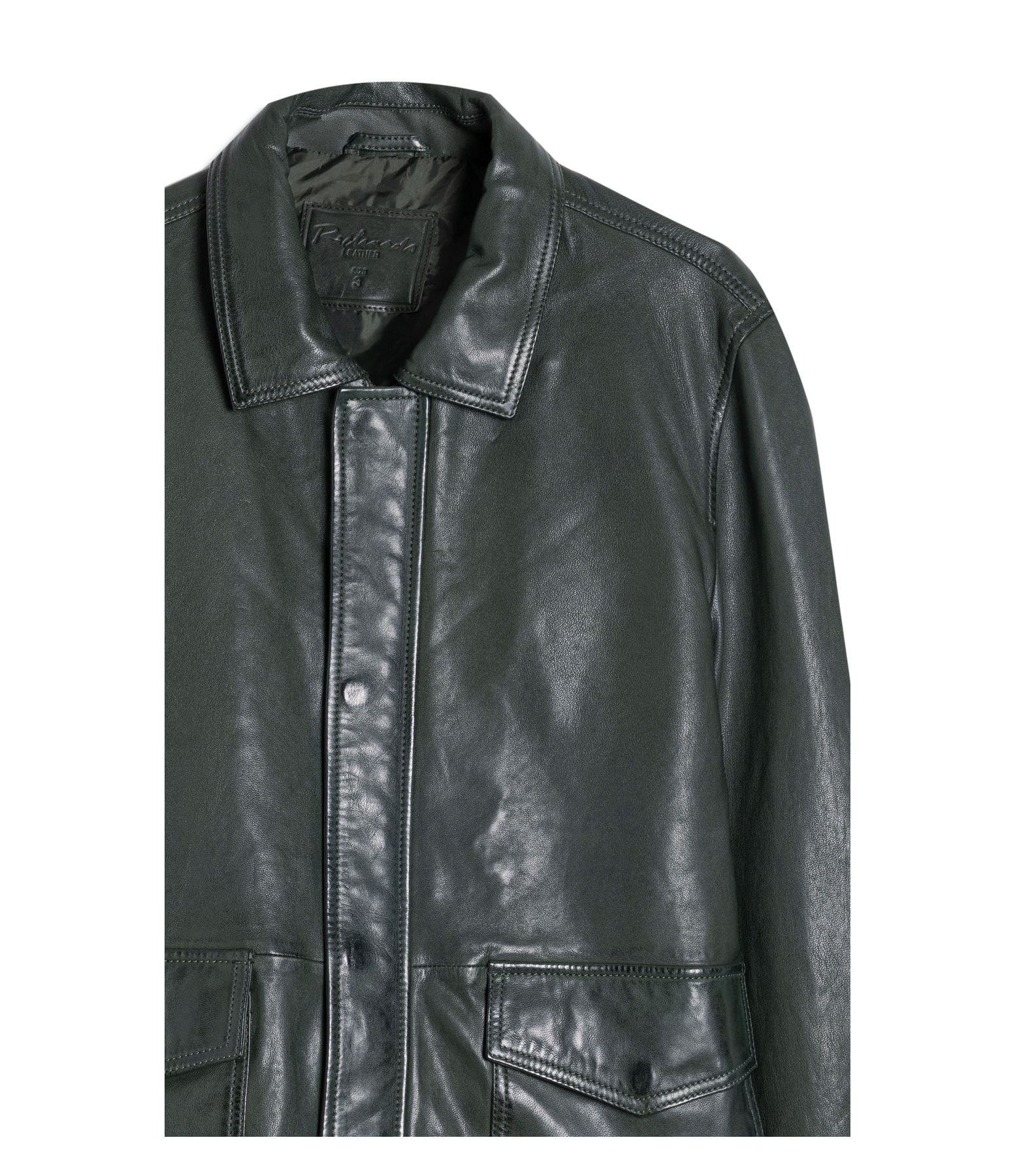 Jaqueta Brian Leather Bottle