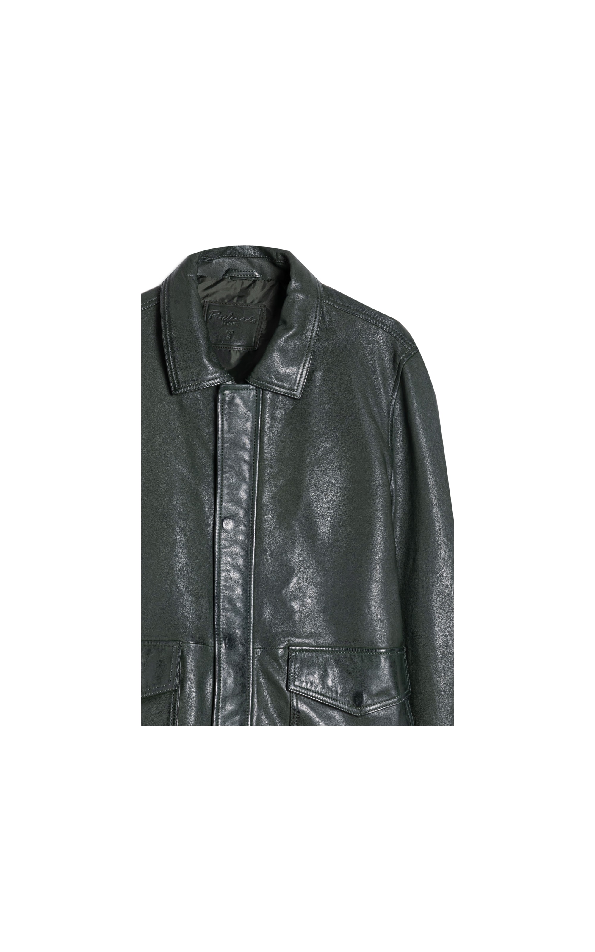 Jaqueta Brian Leather Bottle