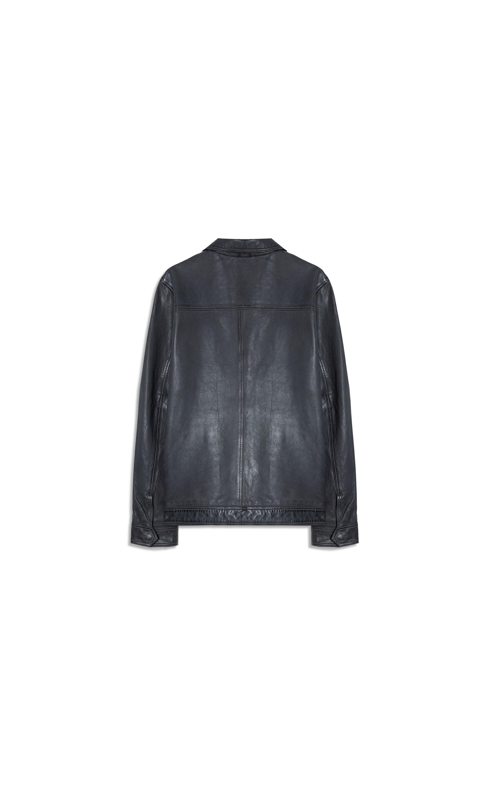 Jaqueta Brian Leather Chumbo Mescla