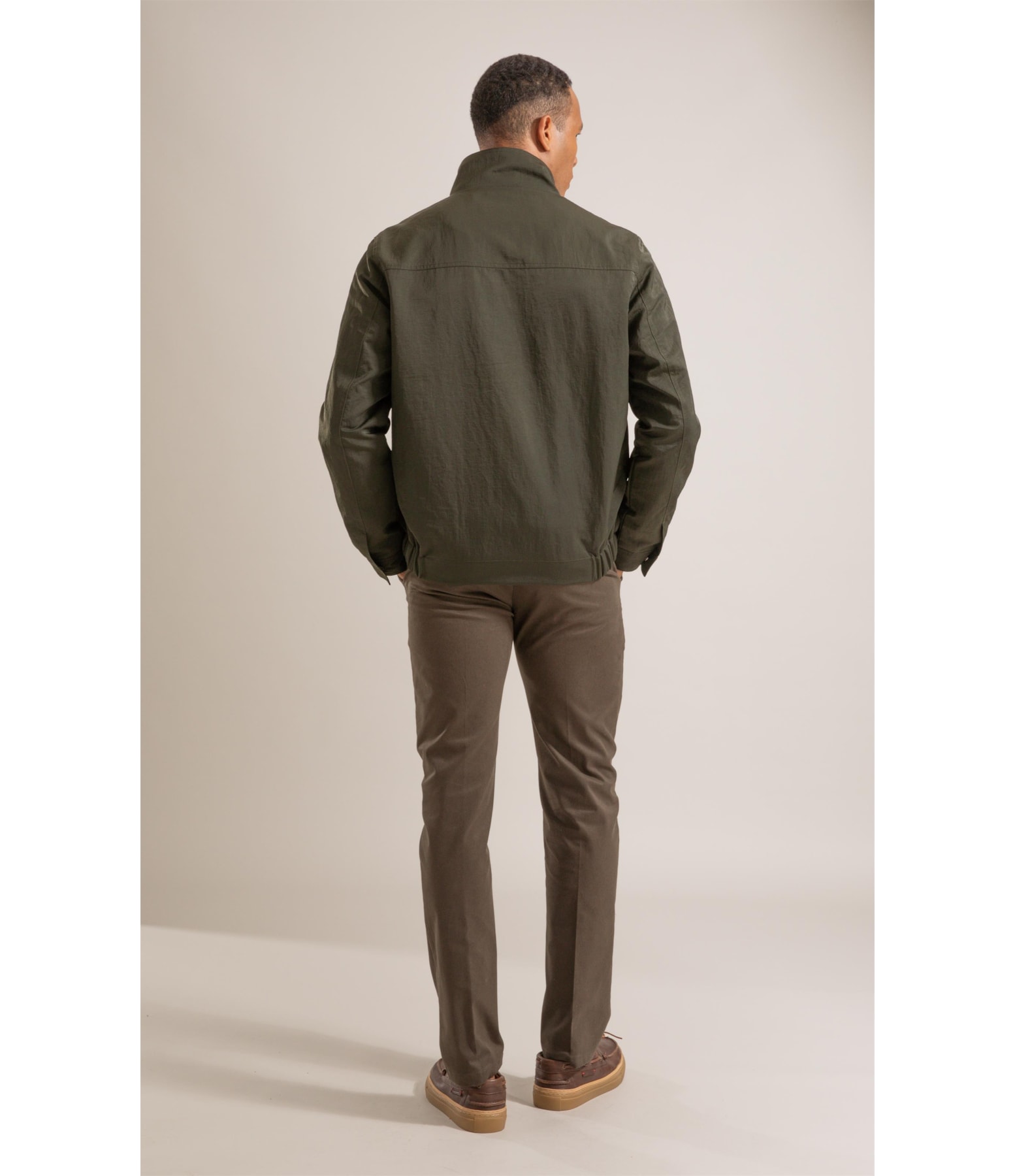 Jaqueta Brisbane Nylon Verde Army