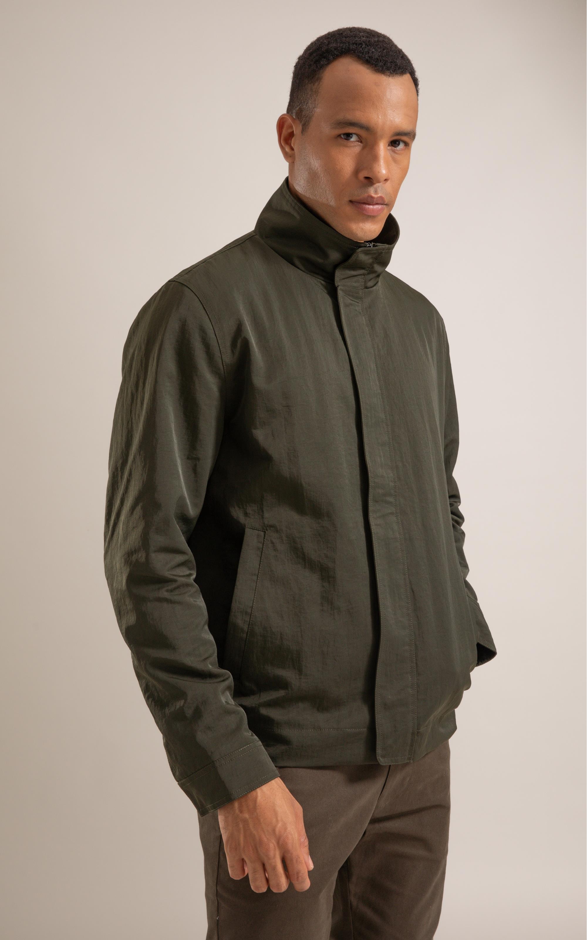 Jaqueta Brisbane Nylon Verde Army