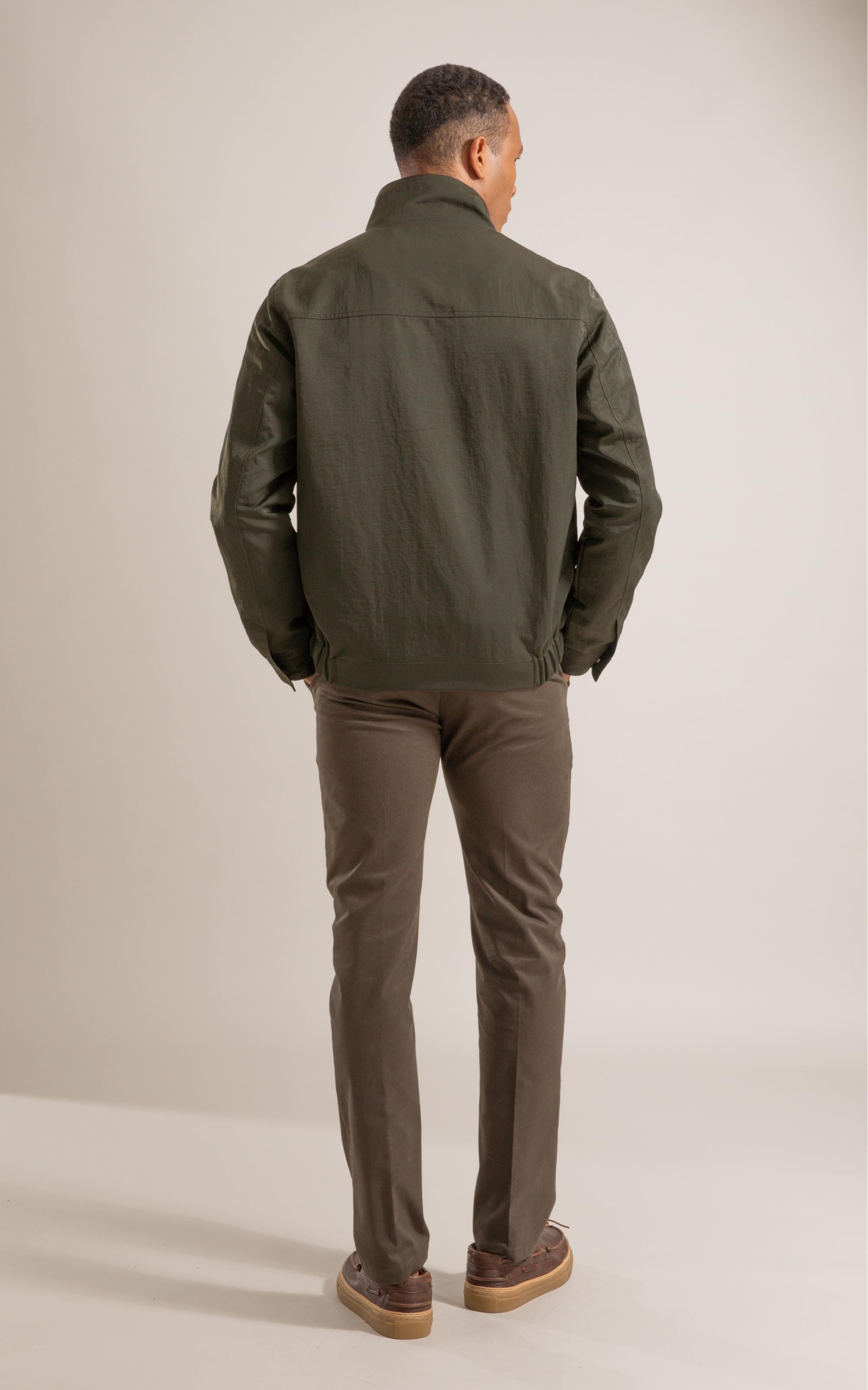 Jaqueta Brisbane Nylon Verde Army