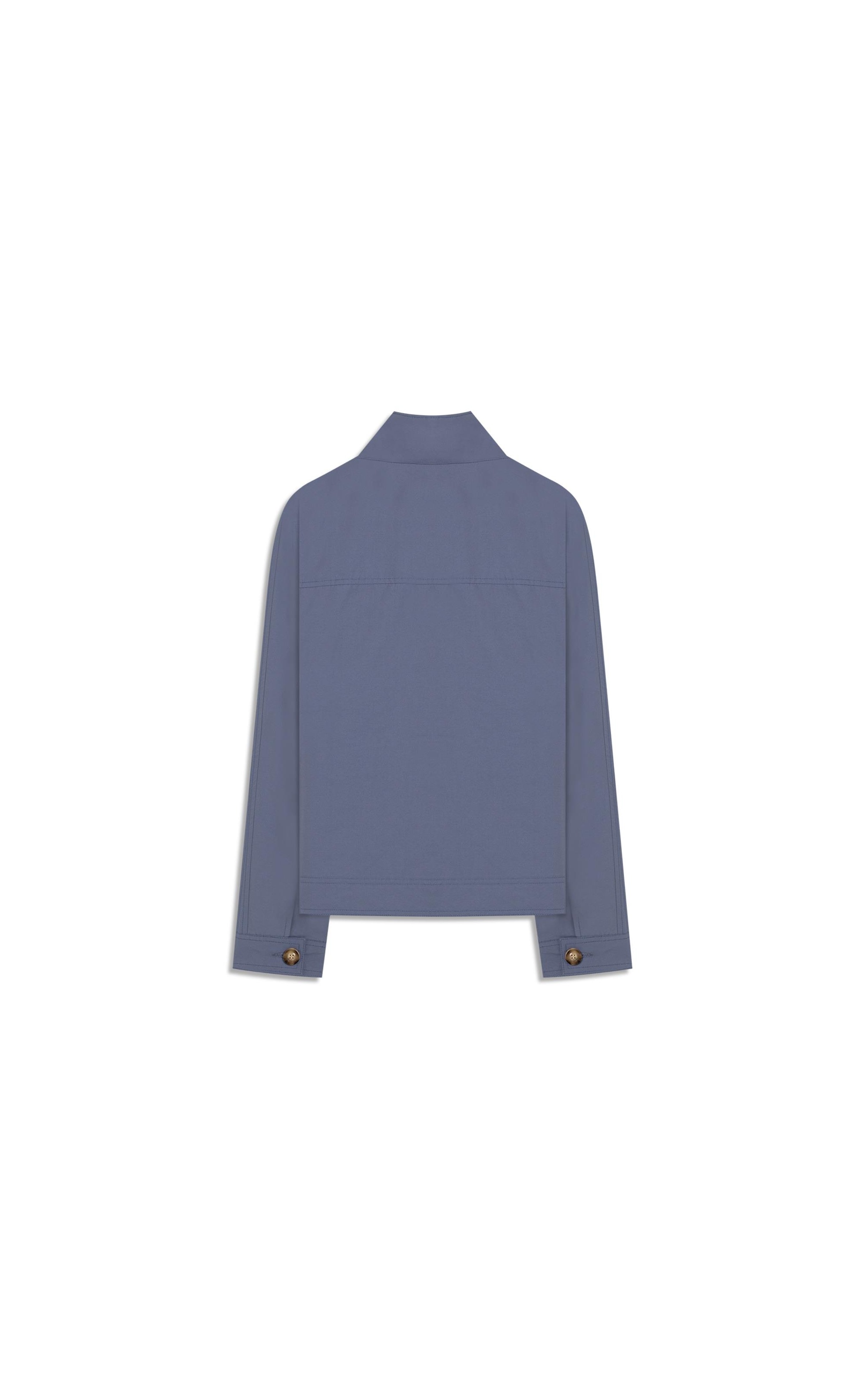  Jaqueta Caju Cotton Azul Seco