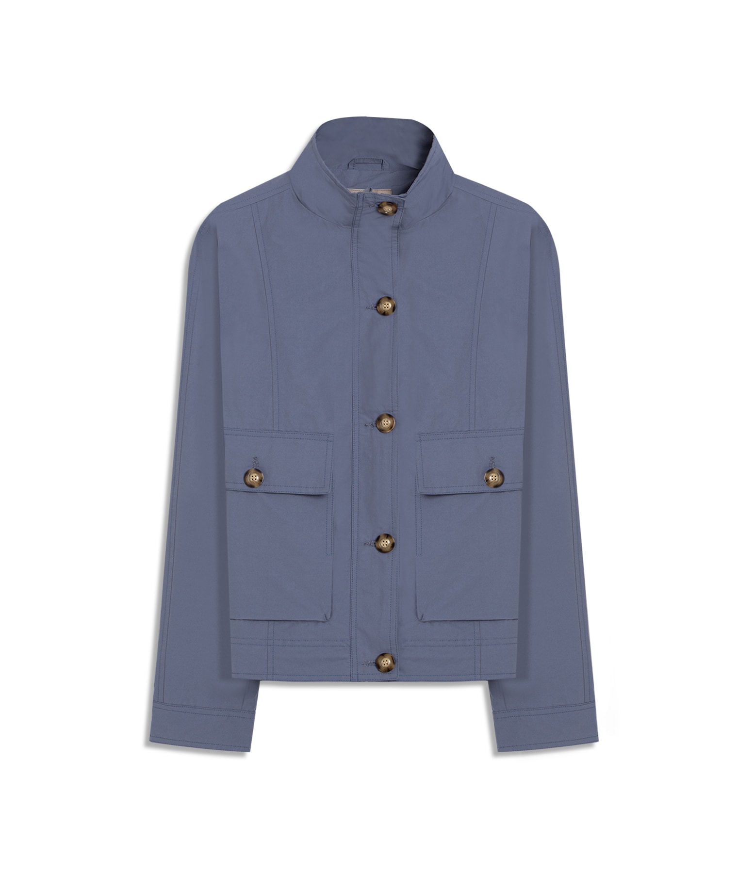  Jaqueta Caju Cotton Azul Seco
