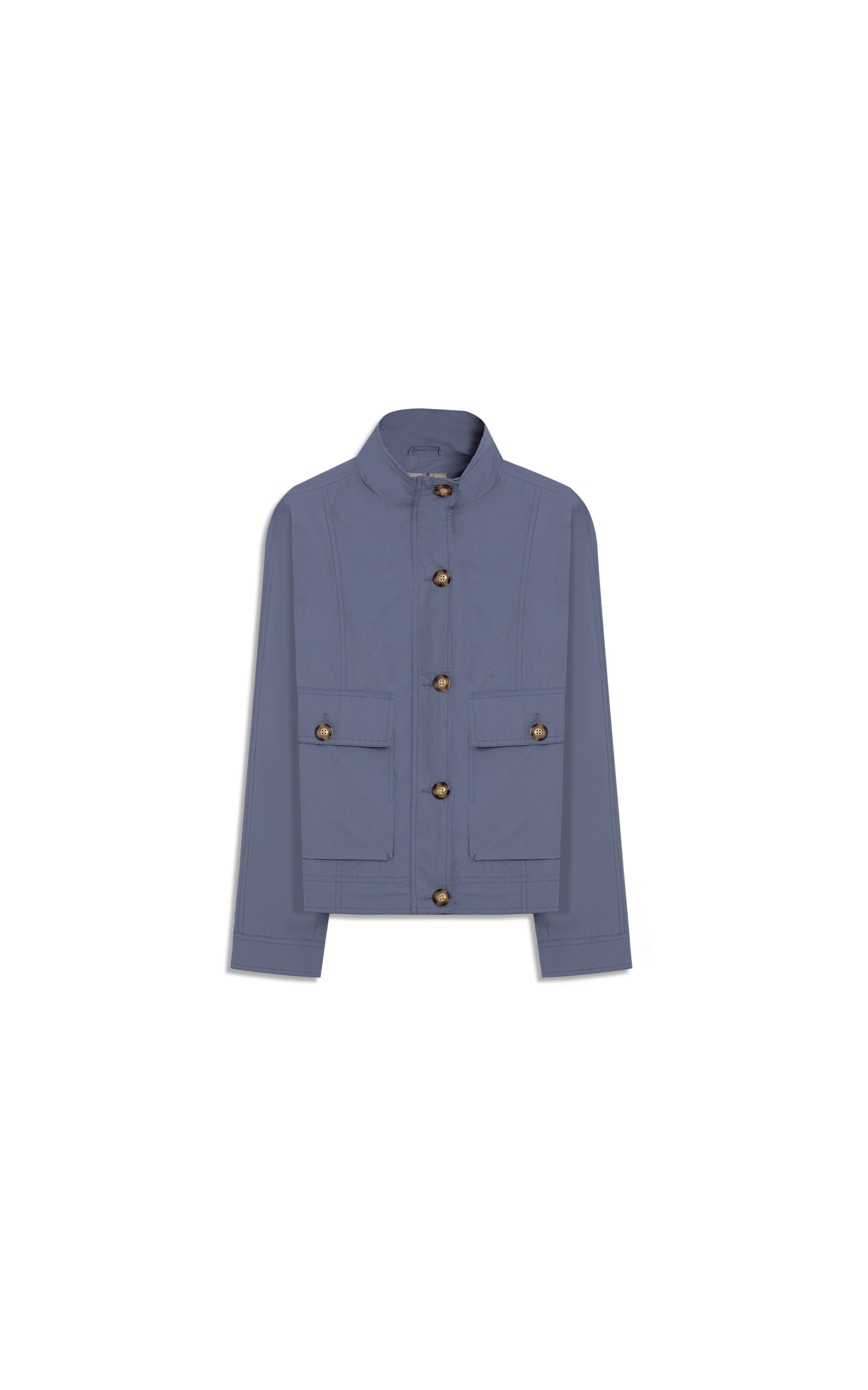  Jaqueta Caju Cotton Azul Seco