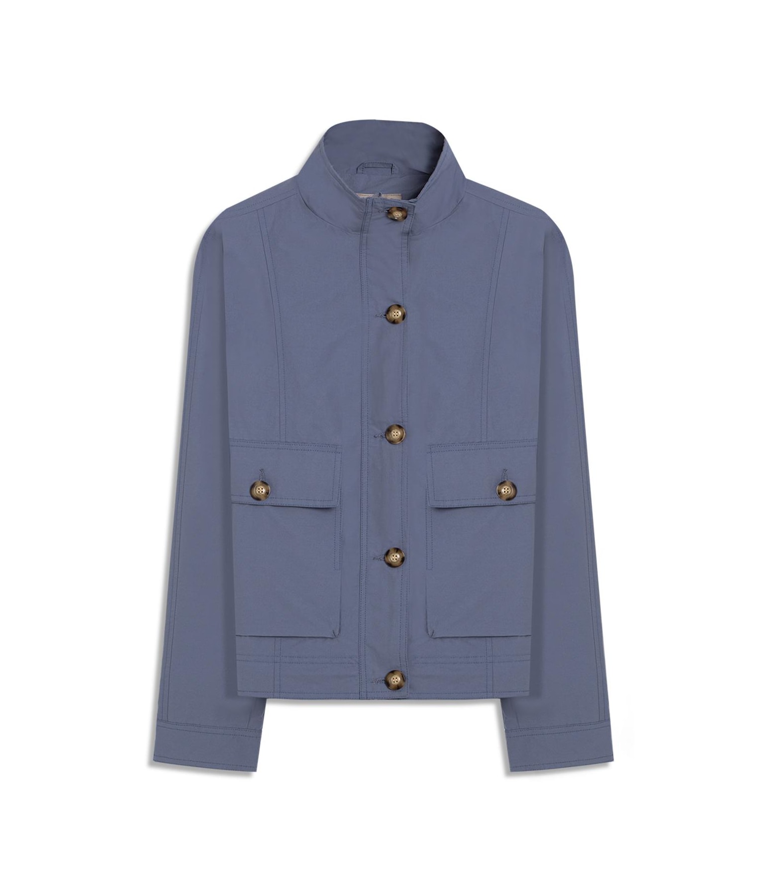  Jaqueta Caju Cotton Azul Seco