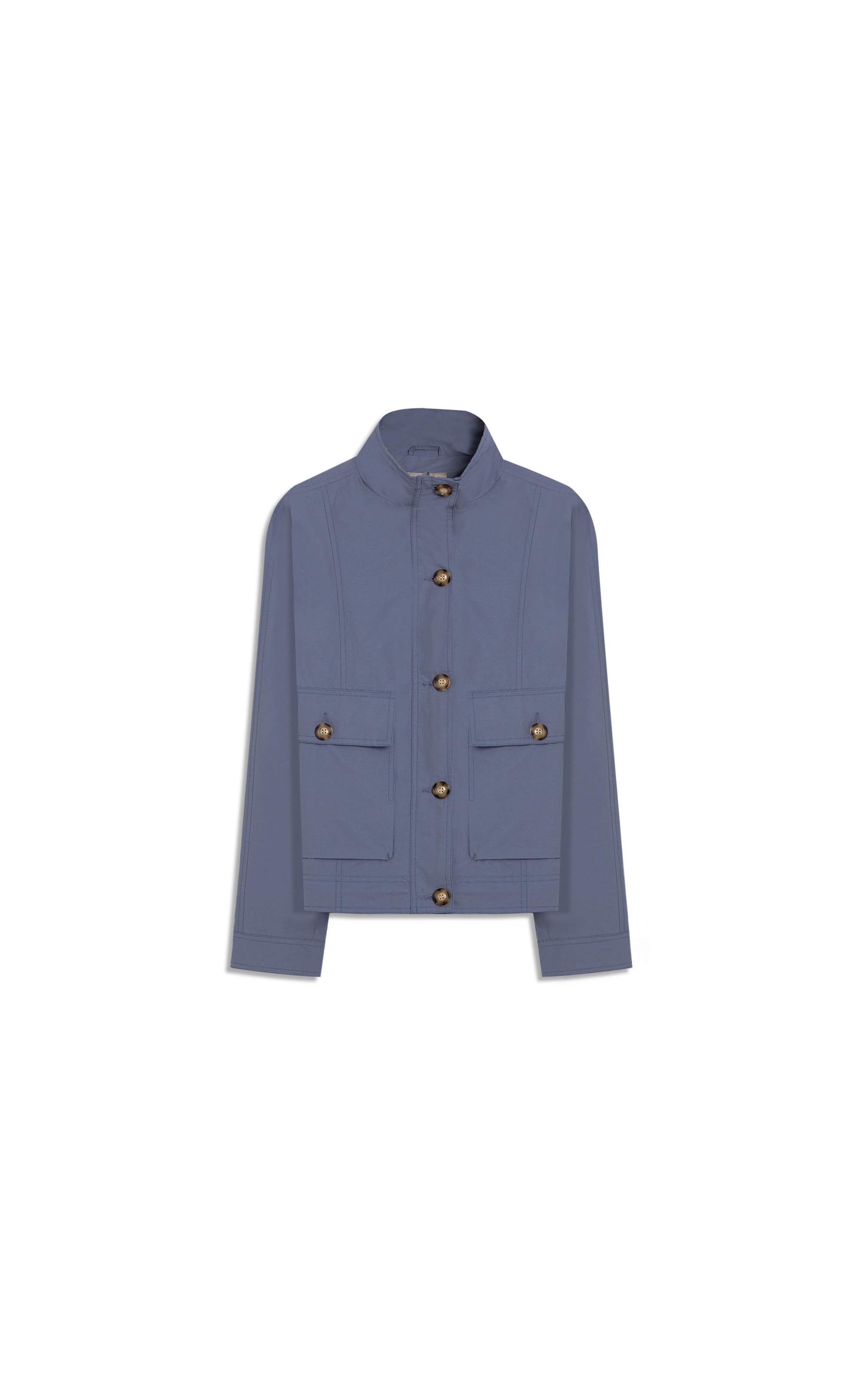  Jaqueta Caju Cotton Azul Seco