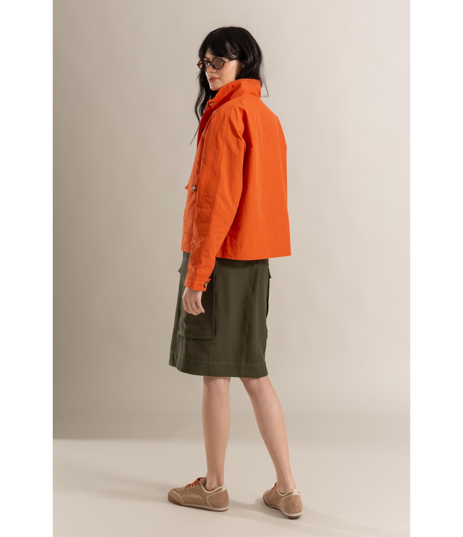  Jaqueta Caju Cotton Laranja