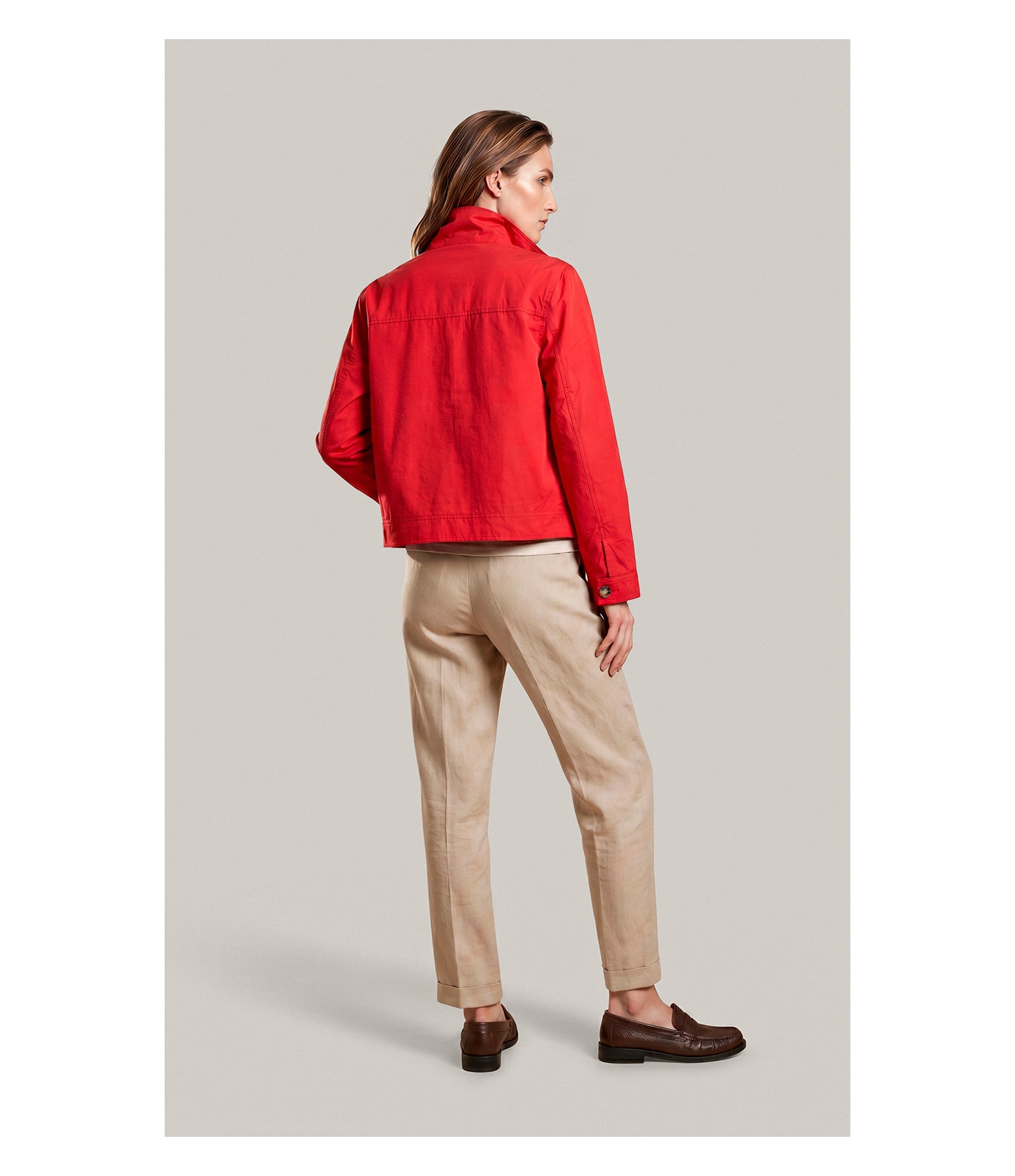  Jaqueta Caju Cotton Vermelho