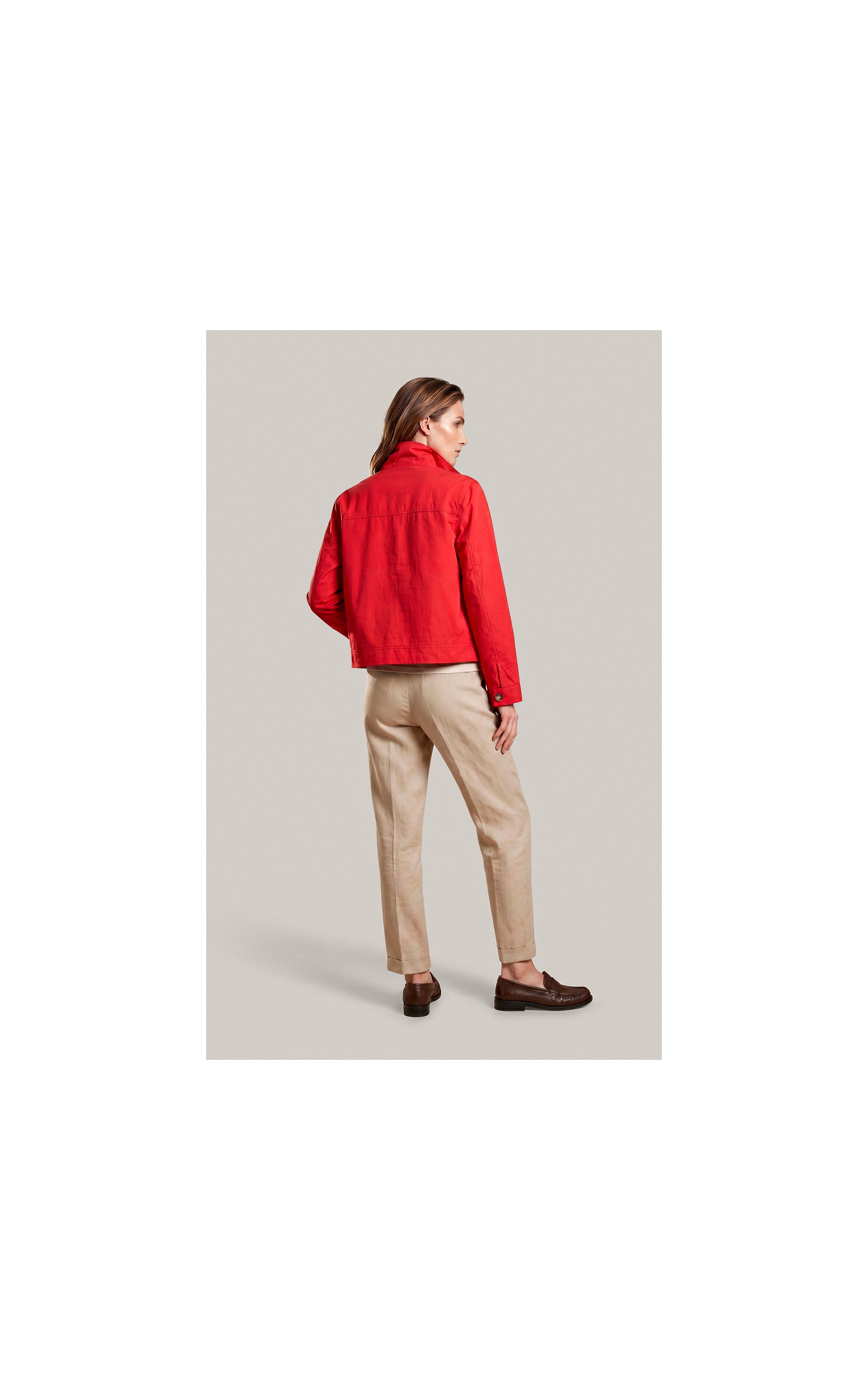  Jaqueta Caju Cotton Vermelho