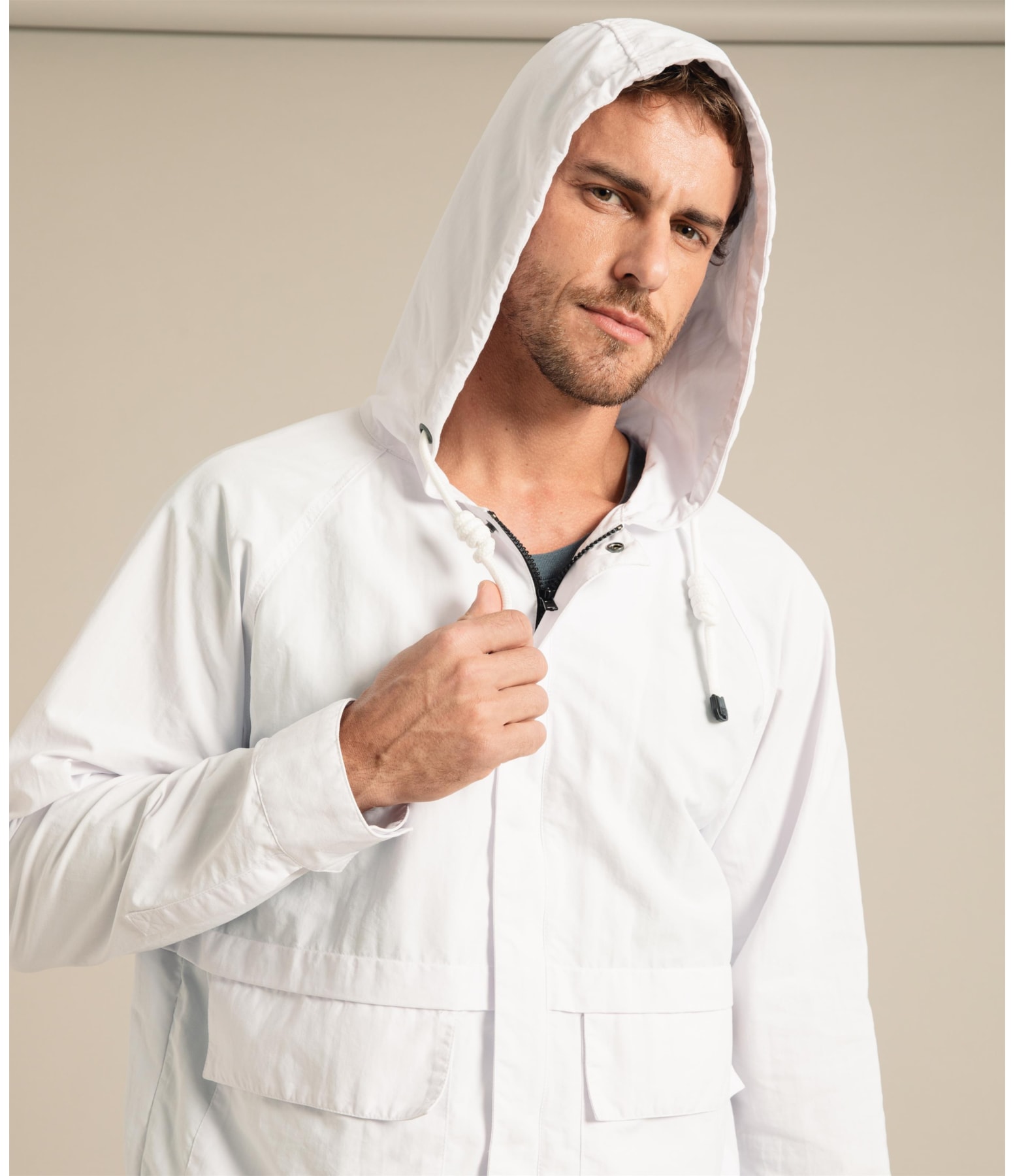 Jaqueta Capuz Kodiak Branco