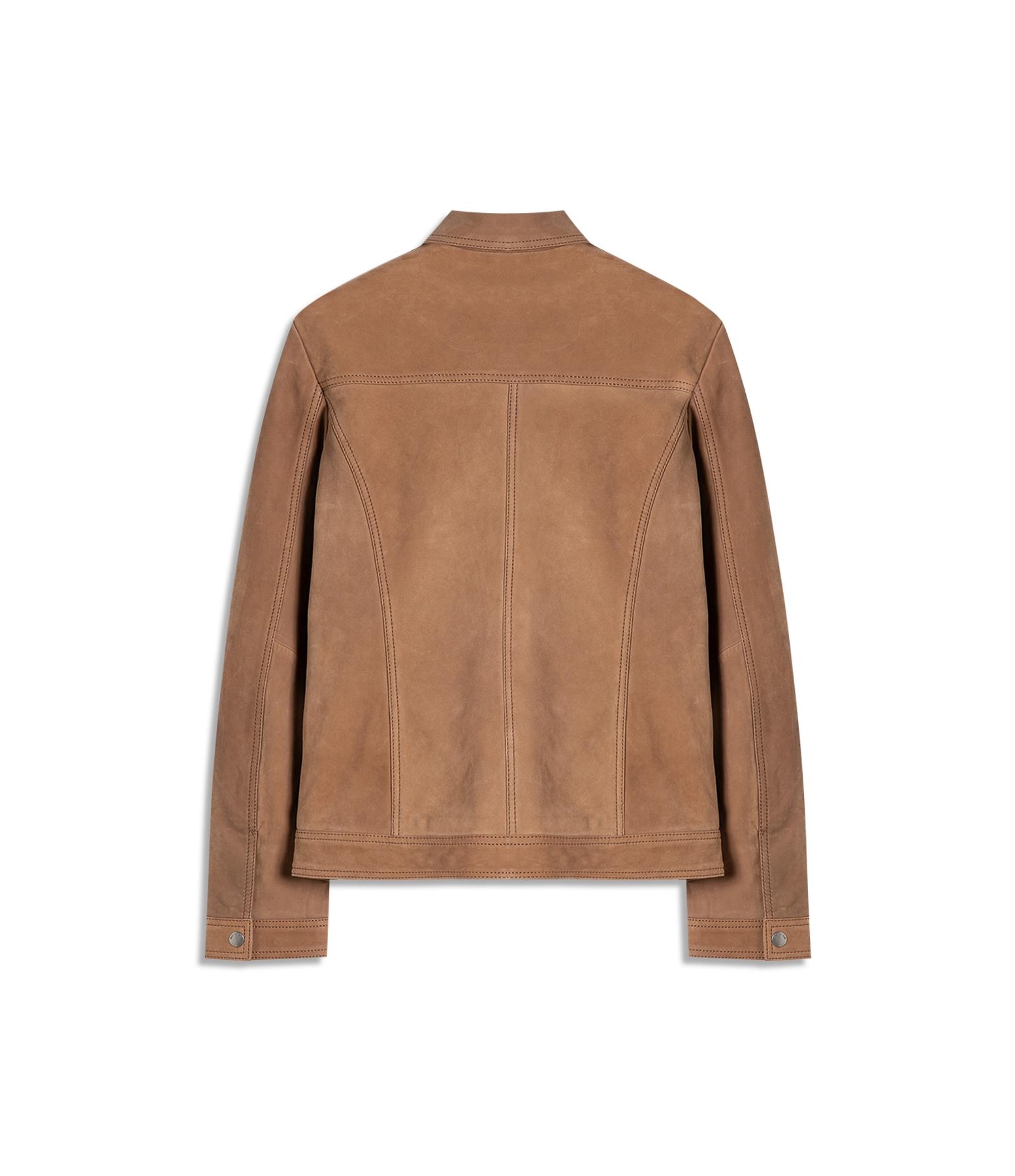 Jaqueta Chloe Leather Nubuck Caramelo