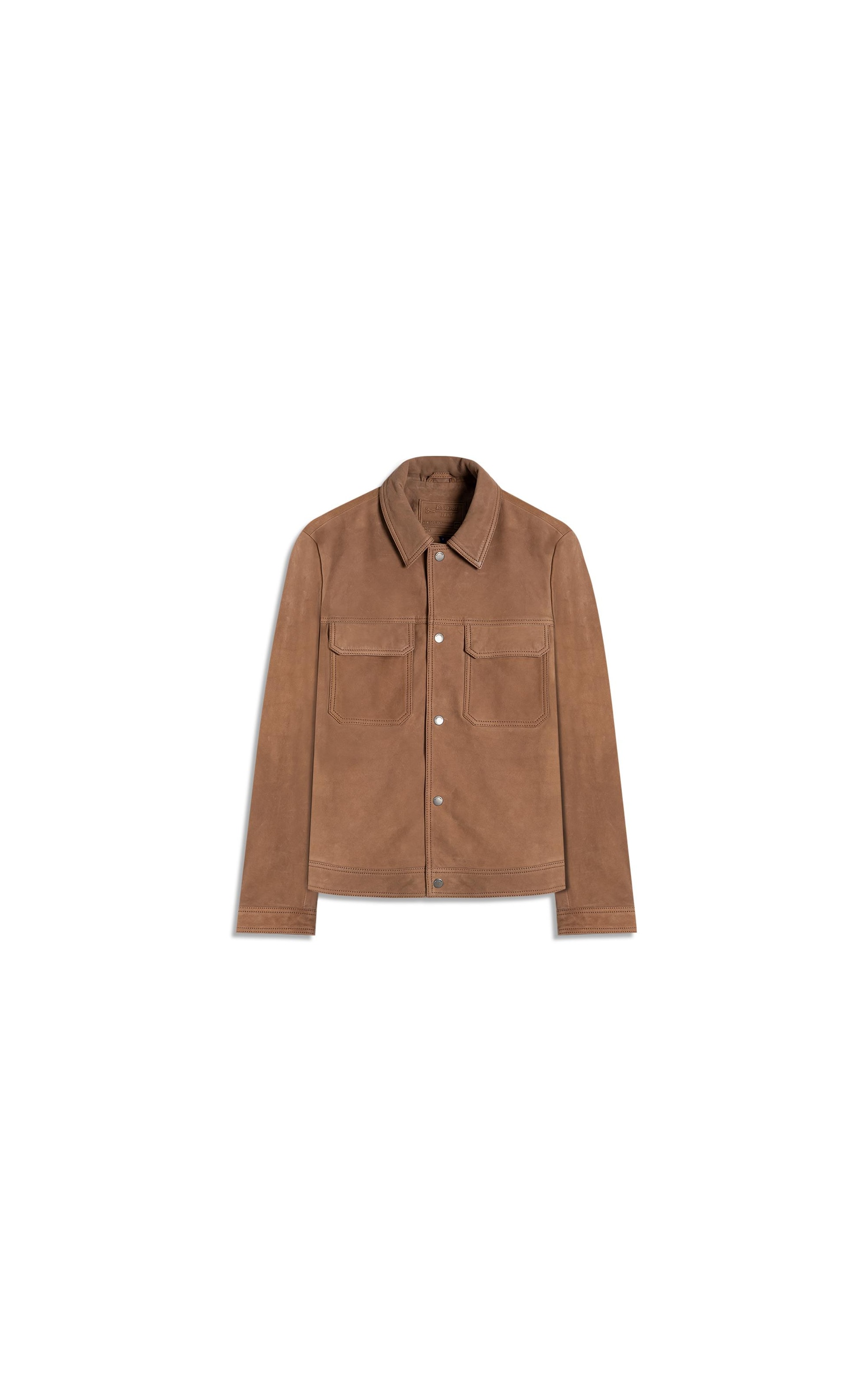 Jaqueta Chloe Leather Nubuck Caramelo