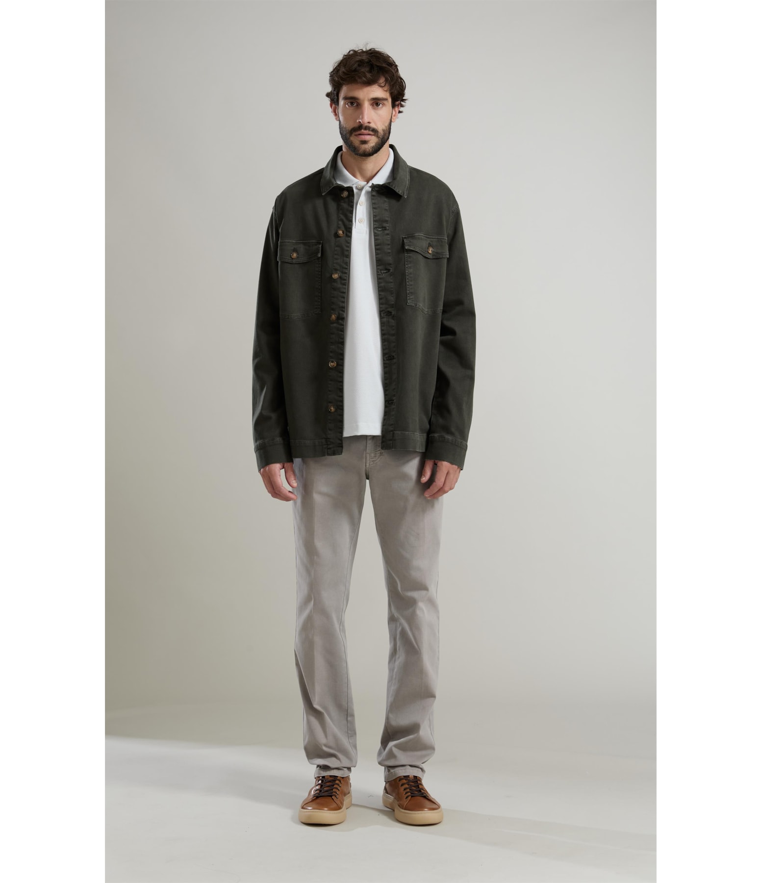 Jaqueta Color Jogging Floresta