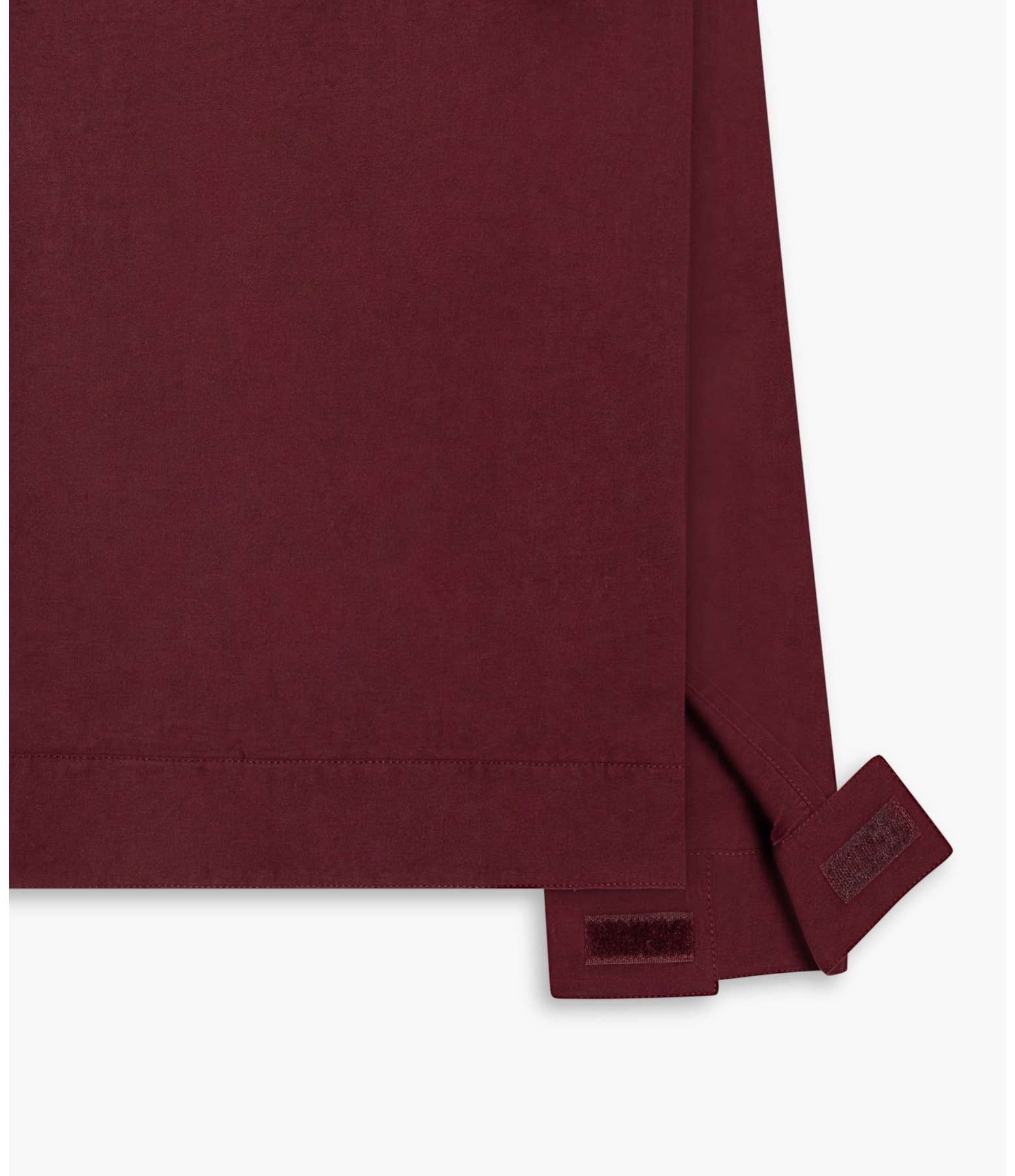 Jaqueta Cotton Bolsos Fronta Bordeaux
