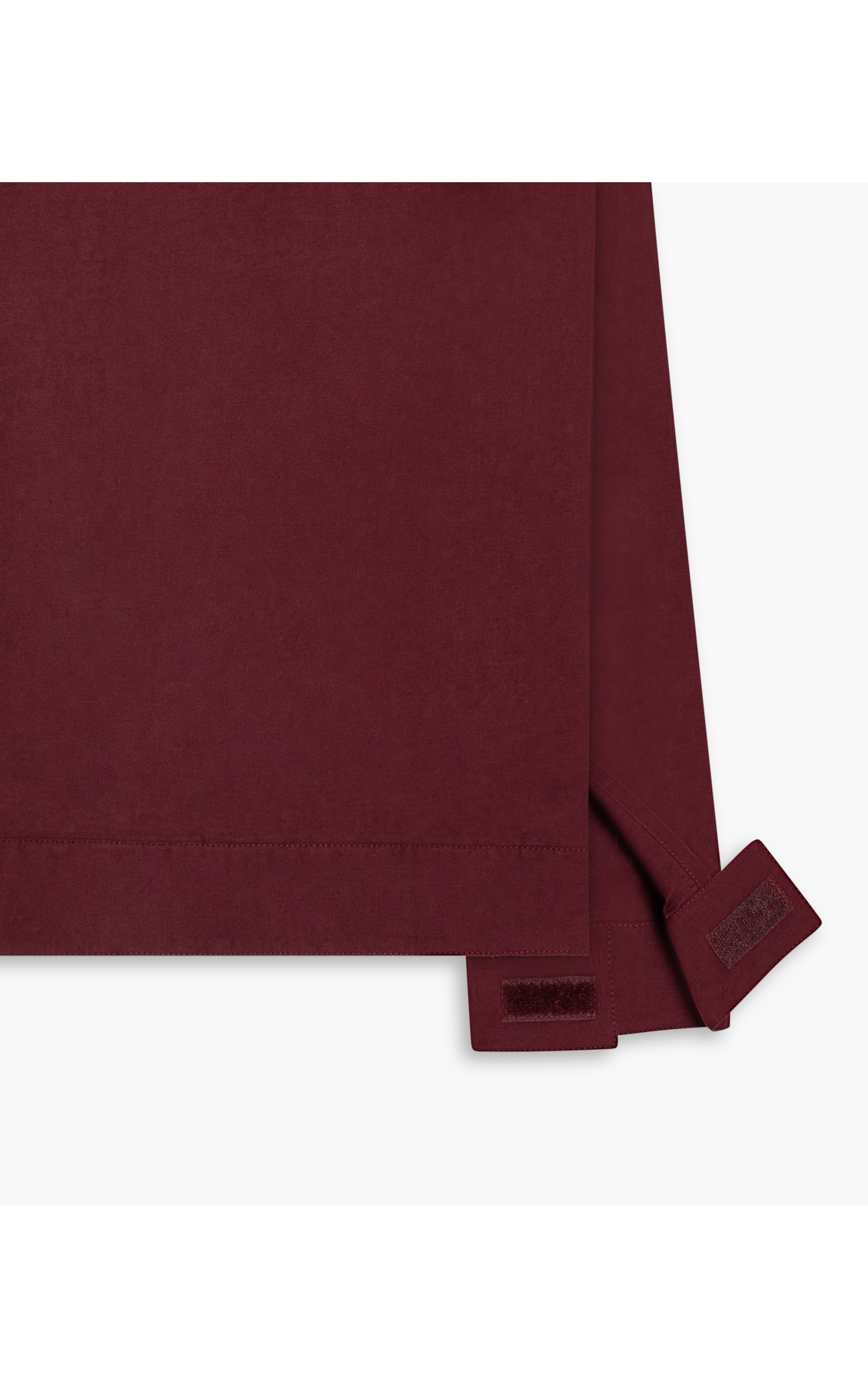Jaqueta Cotton Bolsos Fronta Bordeaux