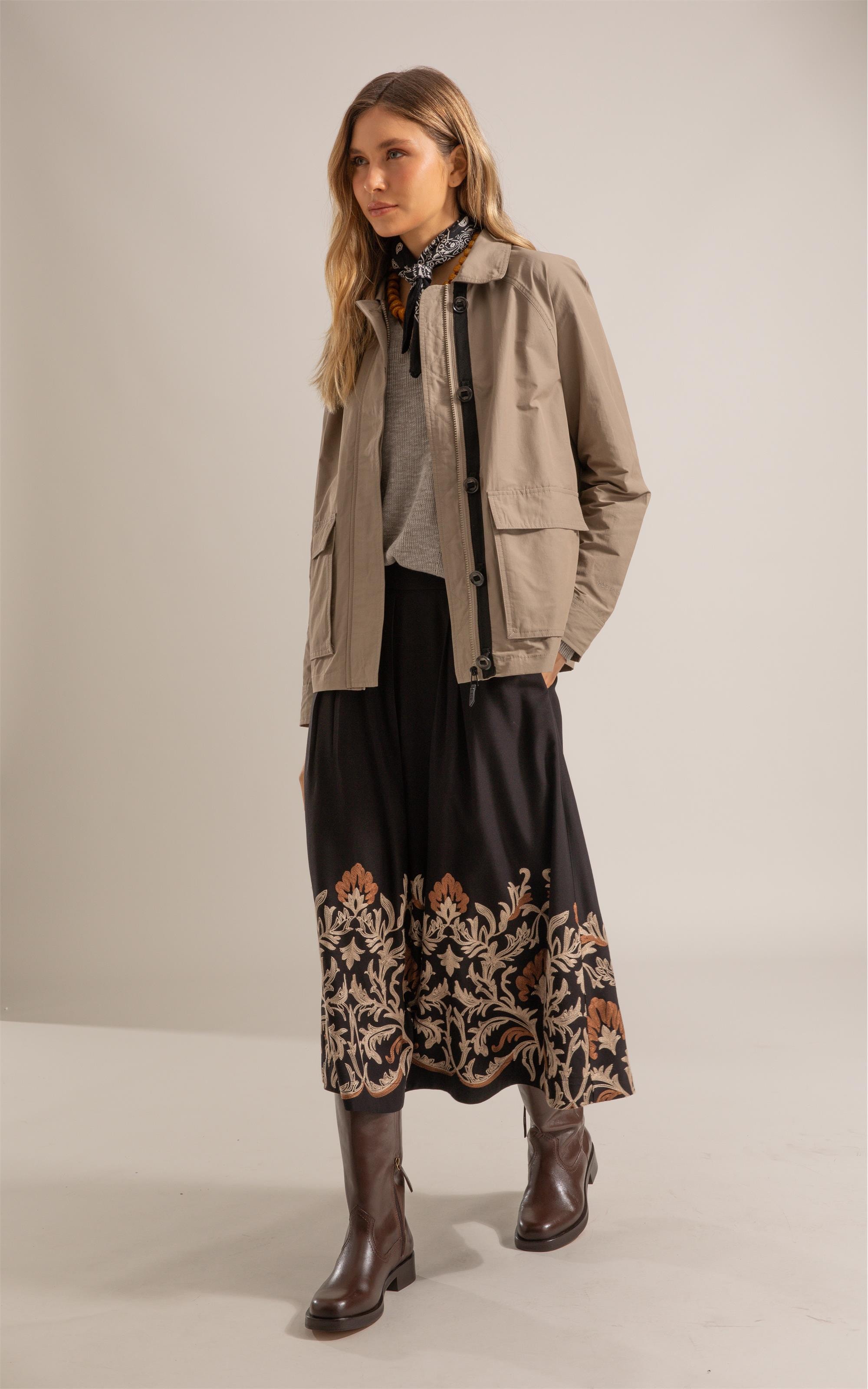 Jaqueta Cotton Imper Caqui