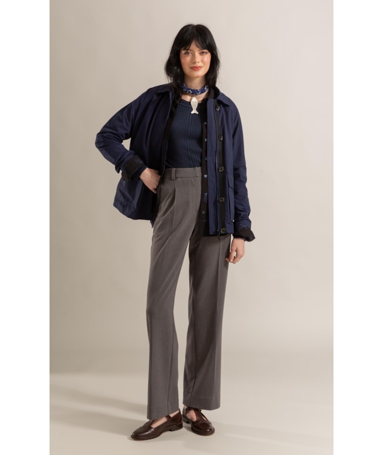 Jaqueta Cotton Imper Dark Navy