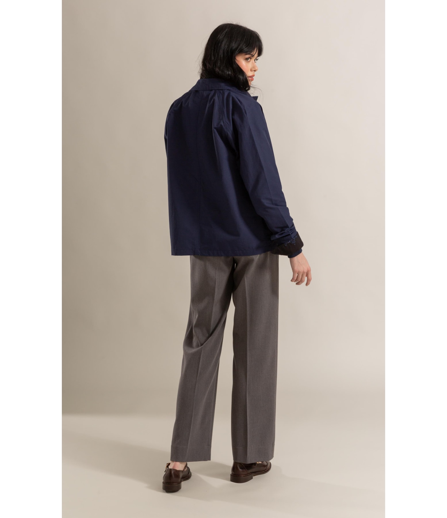 Jaqueta Cotton Imper Dark Navy