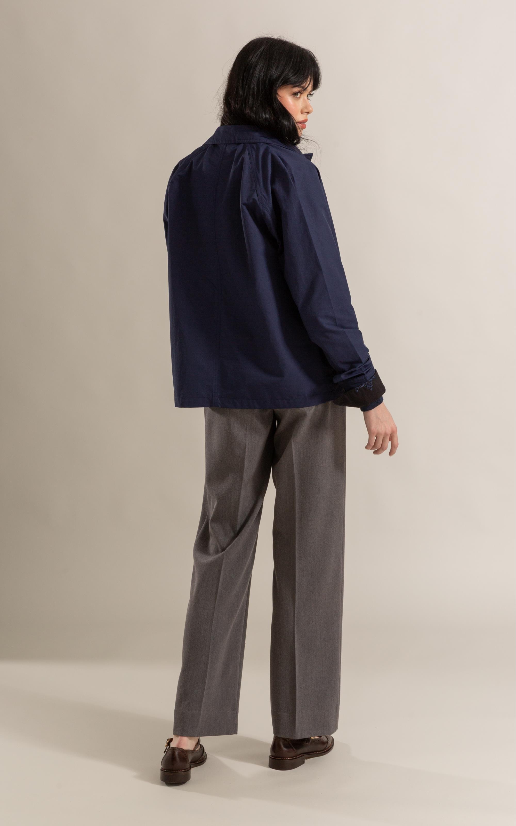 Jaqueta Cotton Imper Dark Navy