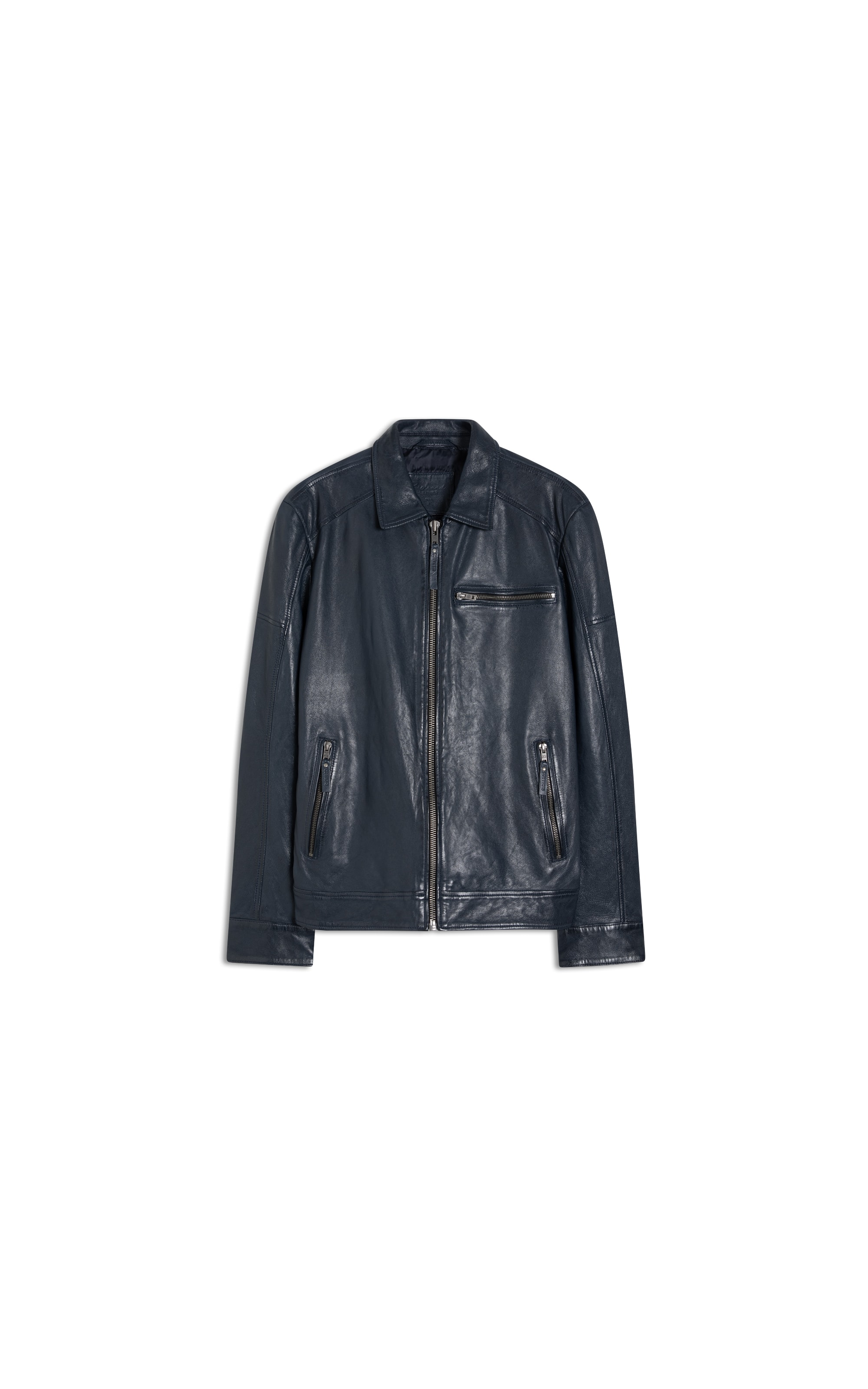 Jaqueta Couro Sheep Maurice Midnight Blue