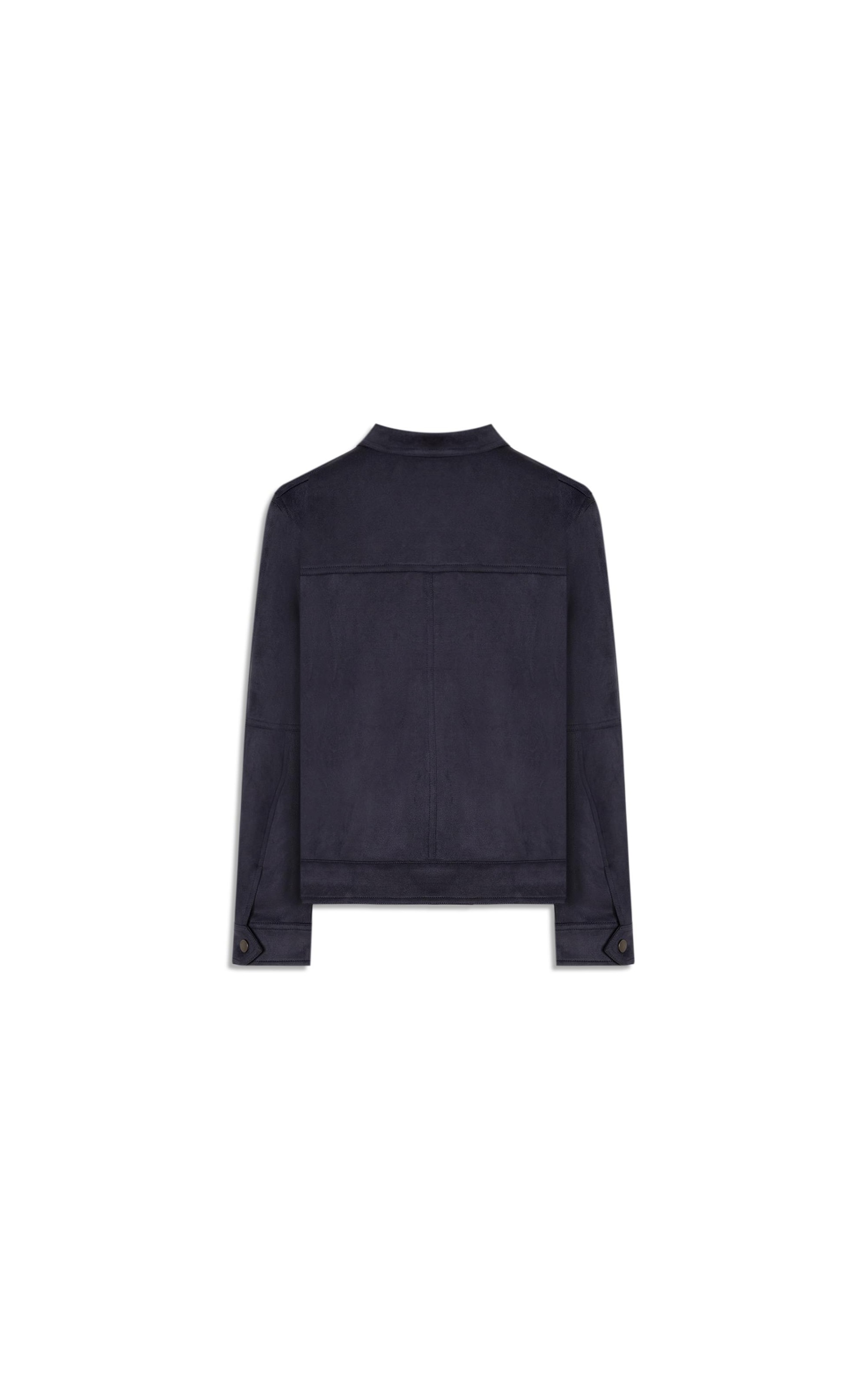 Jaqueta Duna Suede Dark Navy