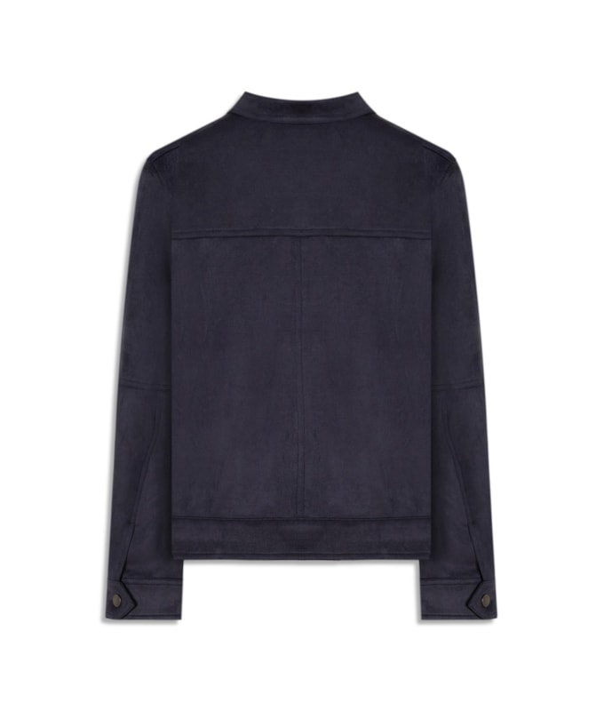 Jaqueta Duna Suede Dark Navy