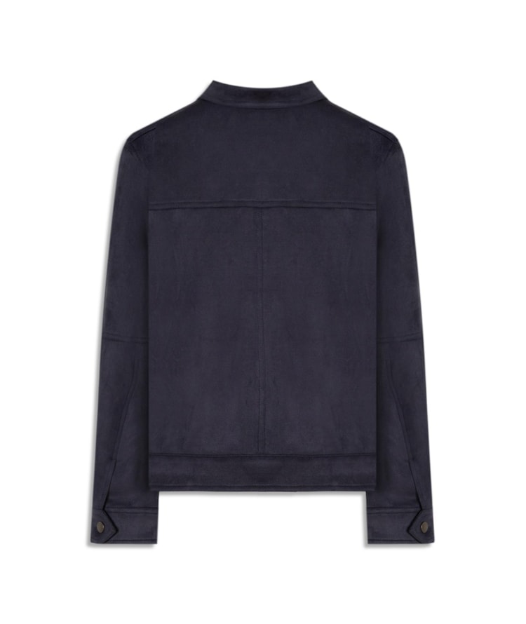 Jaqueta Duna Suede Dark Navy